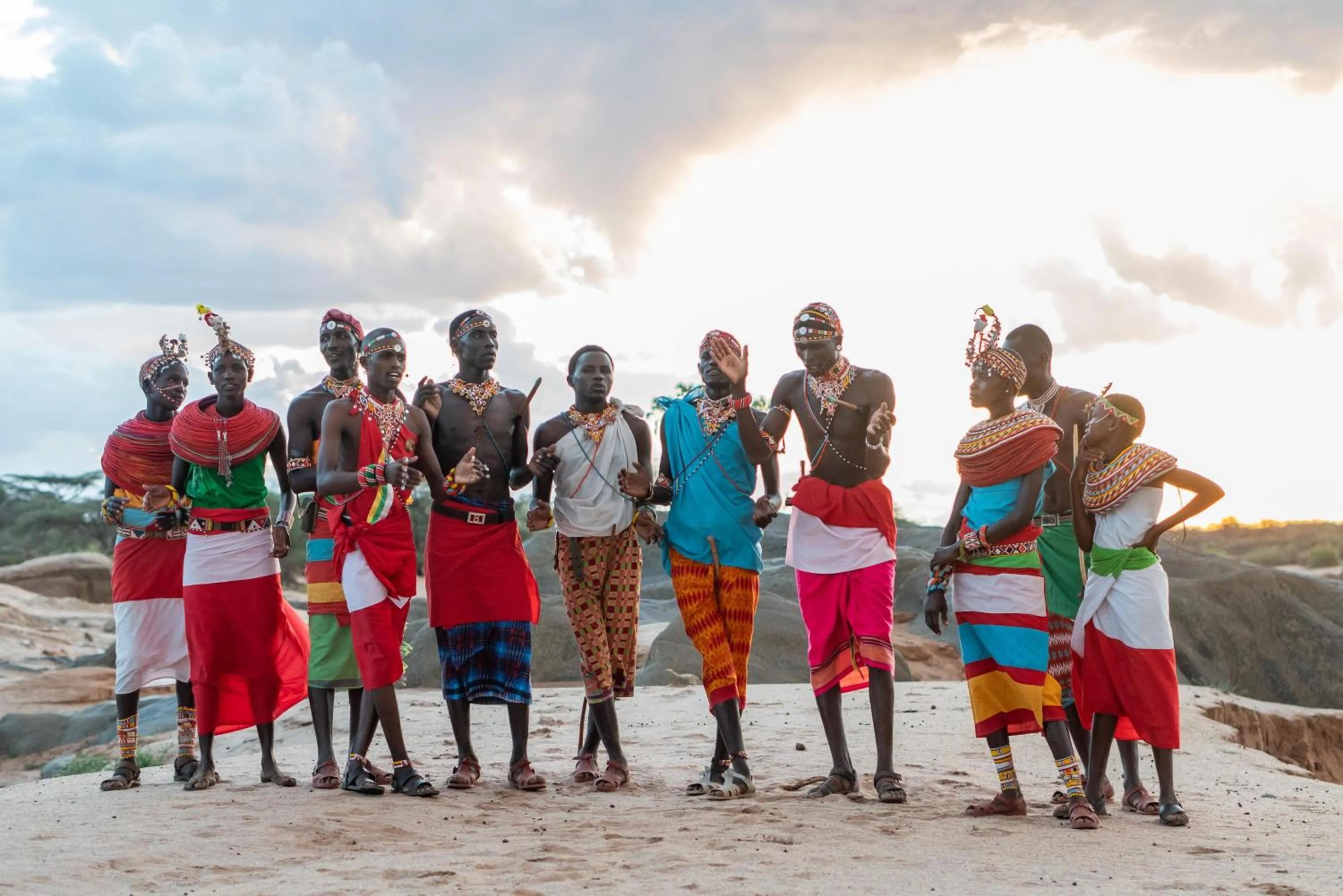 People in Sarova Shaba Game Lodge