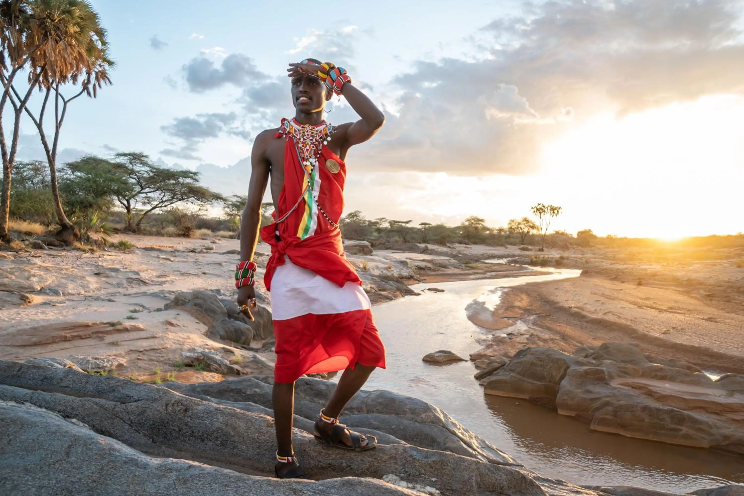 People in Sarova Shaba Game Lodge