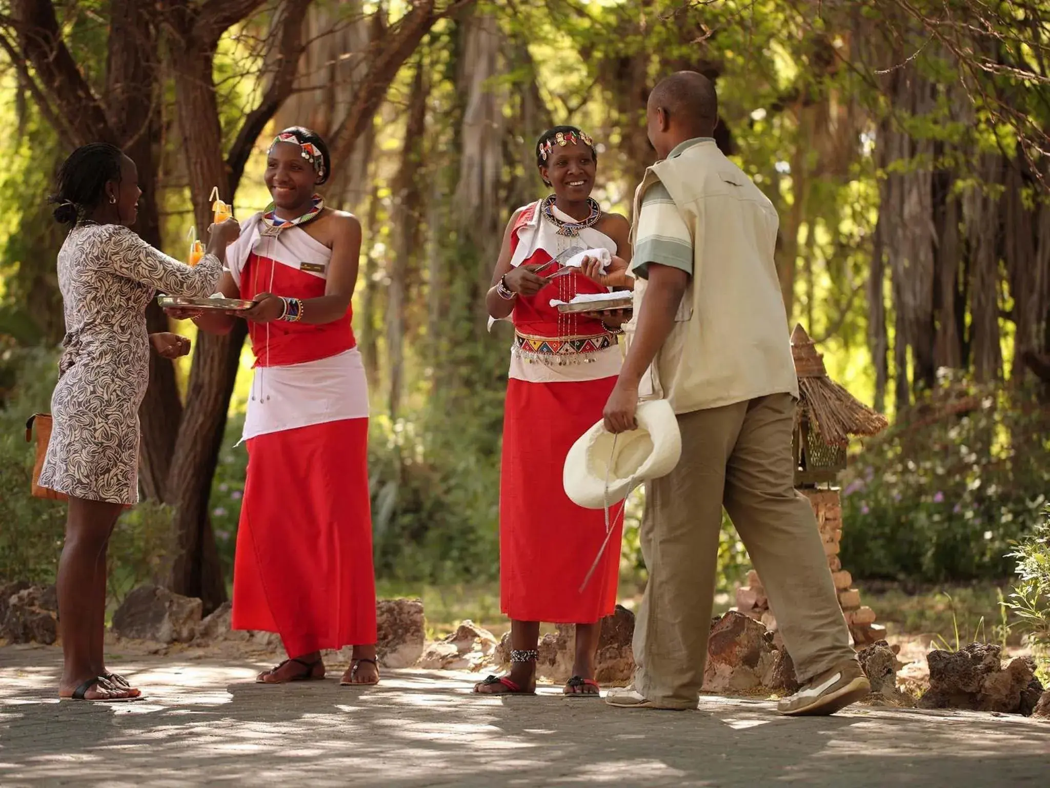 Facade/entrance in Sarova Shaba Game Lodge Facade/entrance in Sarova Shaba Game Lodge