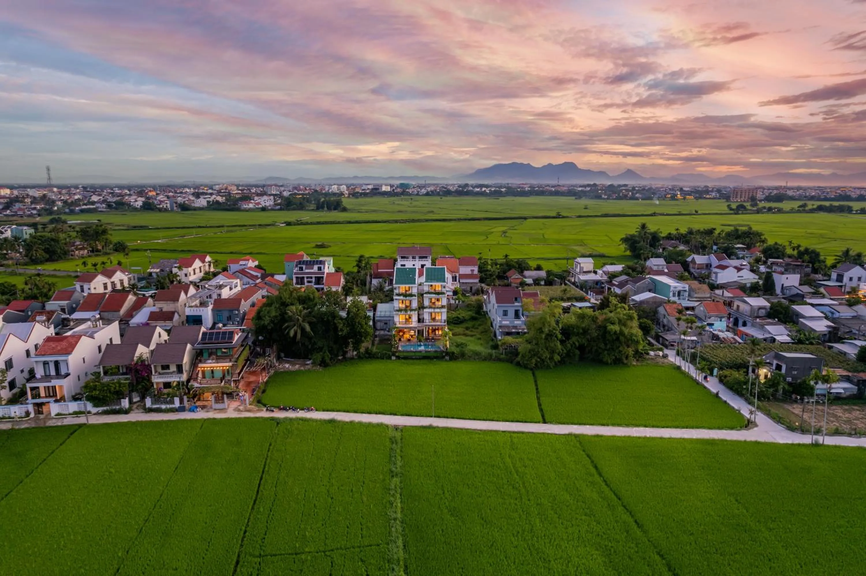 Property building in Jade Hoi An Rice Paddies