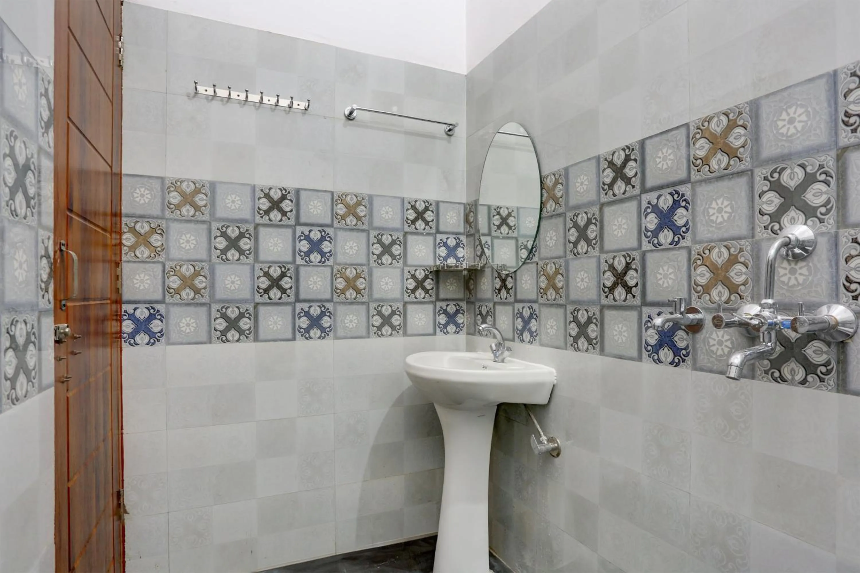 Bathroom in Hotel O Adinath Guest House