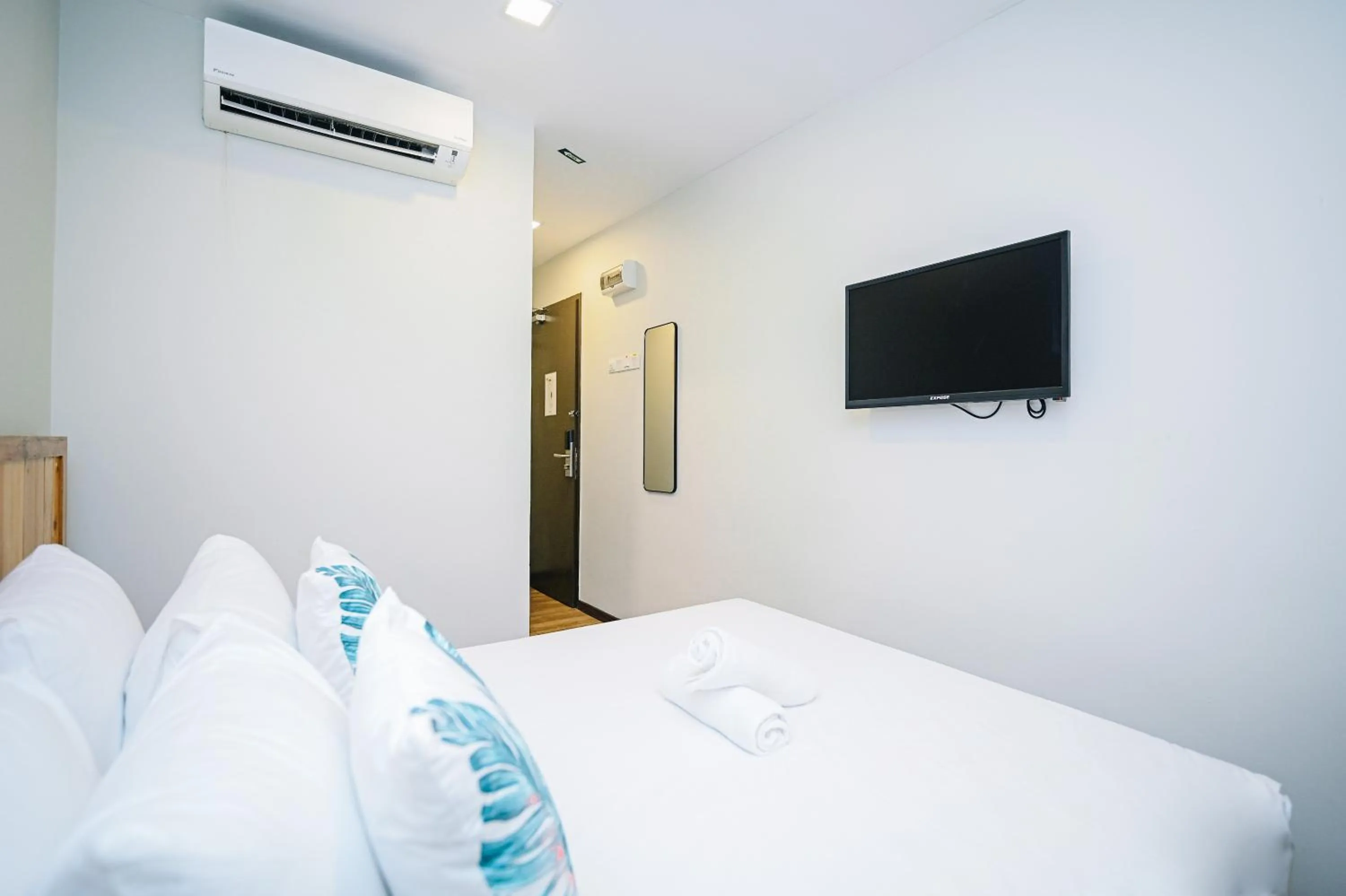 Bed in Swing & Pillows - Apple Hotel Shah Alam