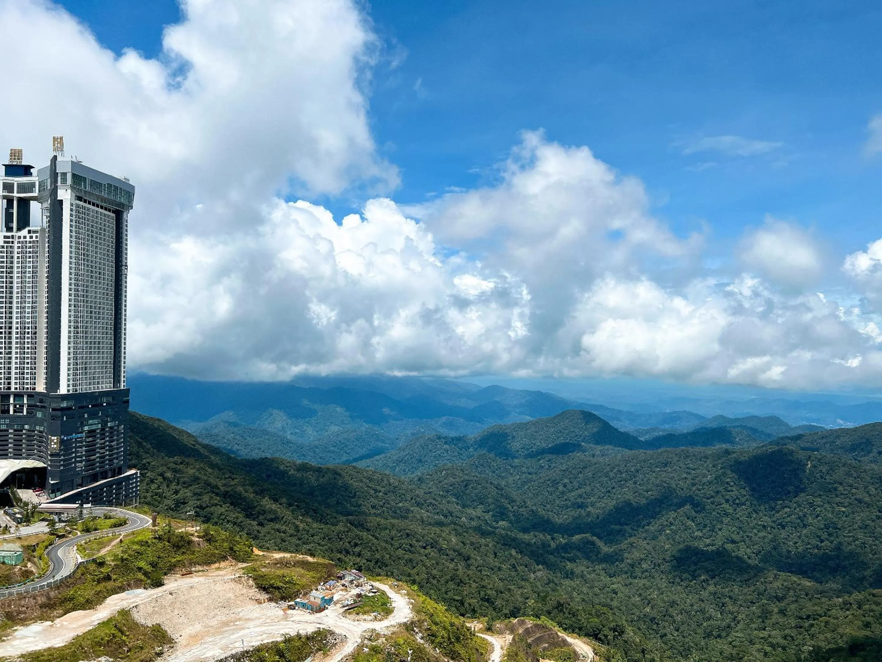 Mountain view in Cloud Forest Homestay Genting Highlands