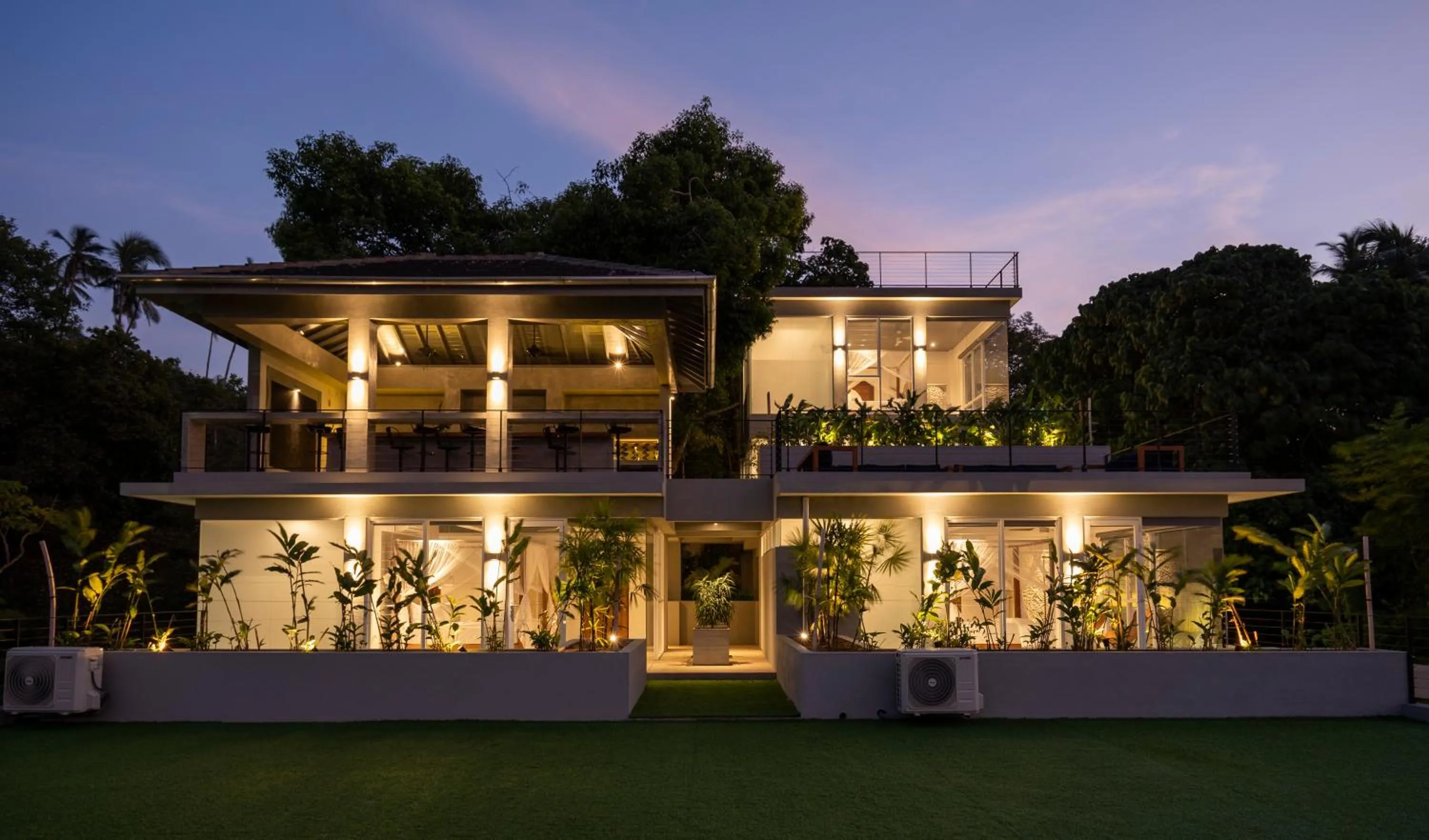 Patio in The Nine Mirissa