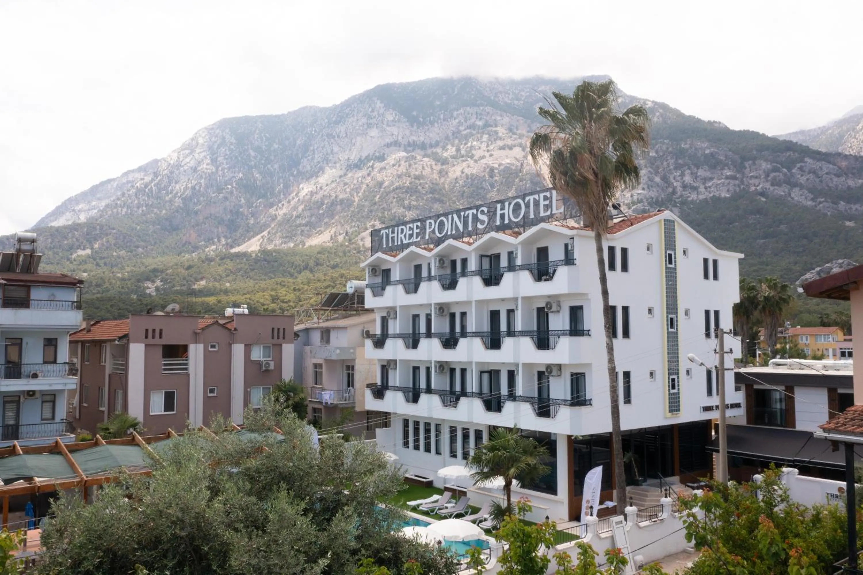 Property building in Three Points Hotel