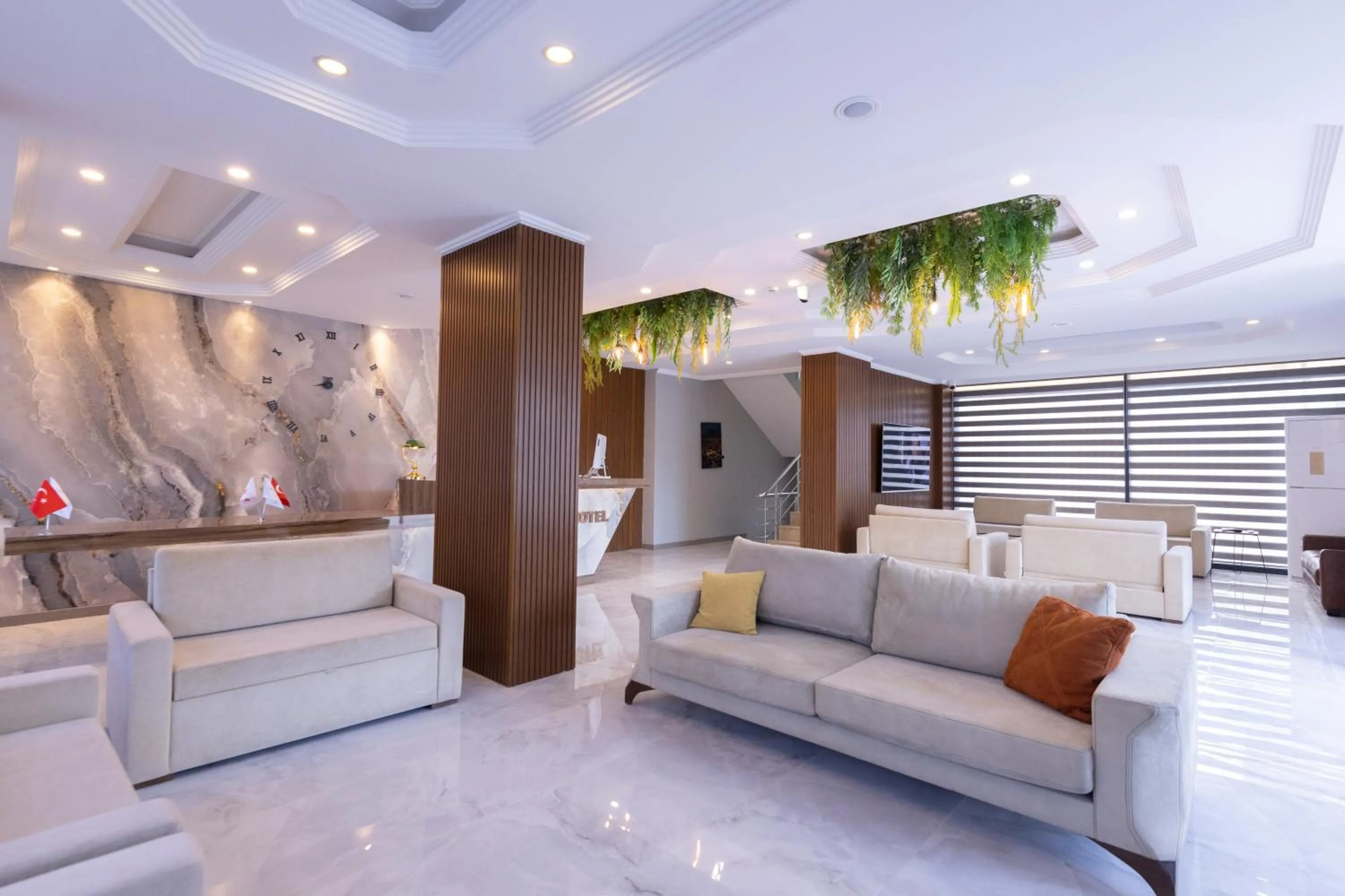 Lobby or reception in Three Points Hotel