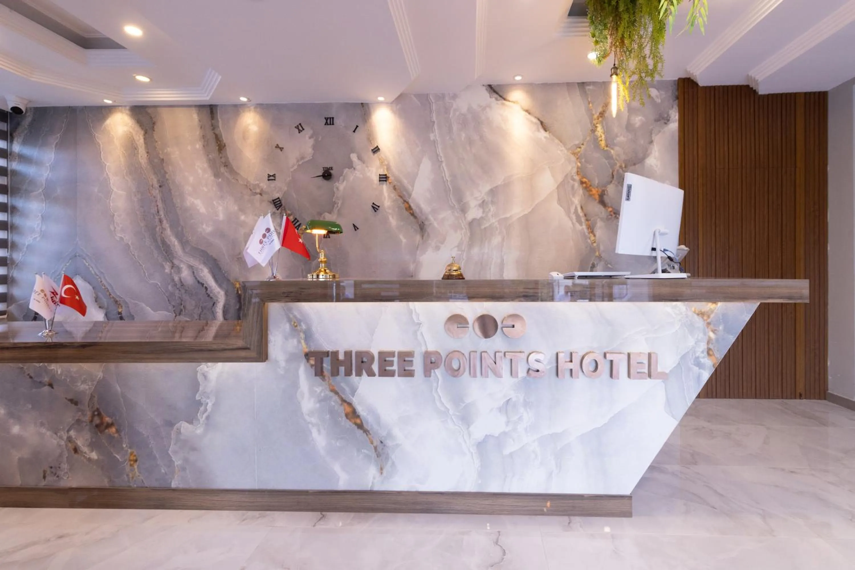 Lobby or reception in Three Points Hotel