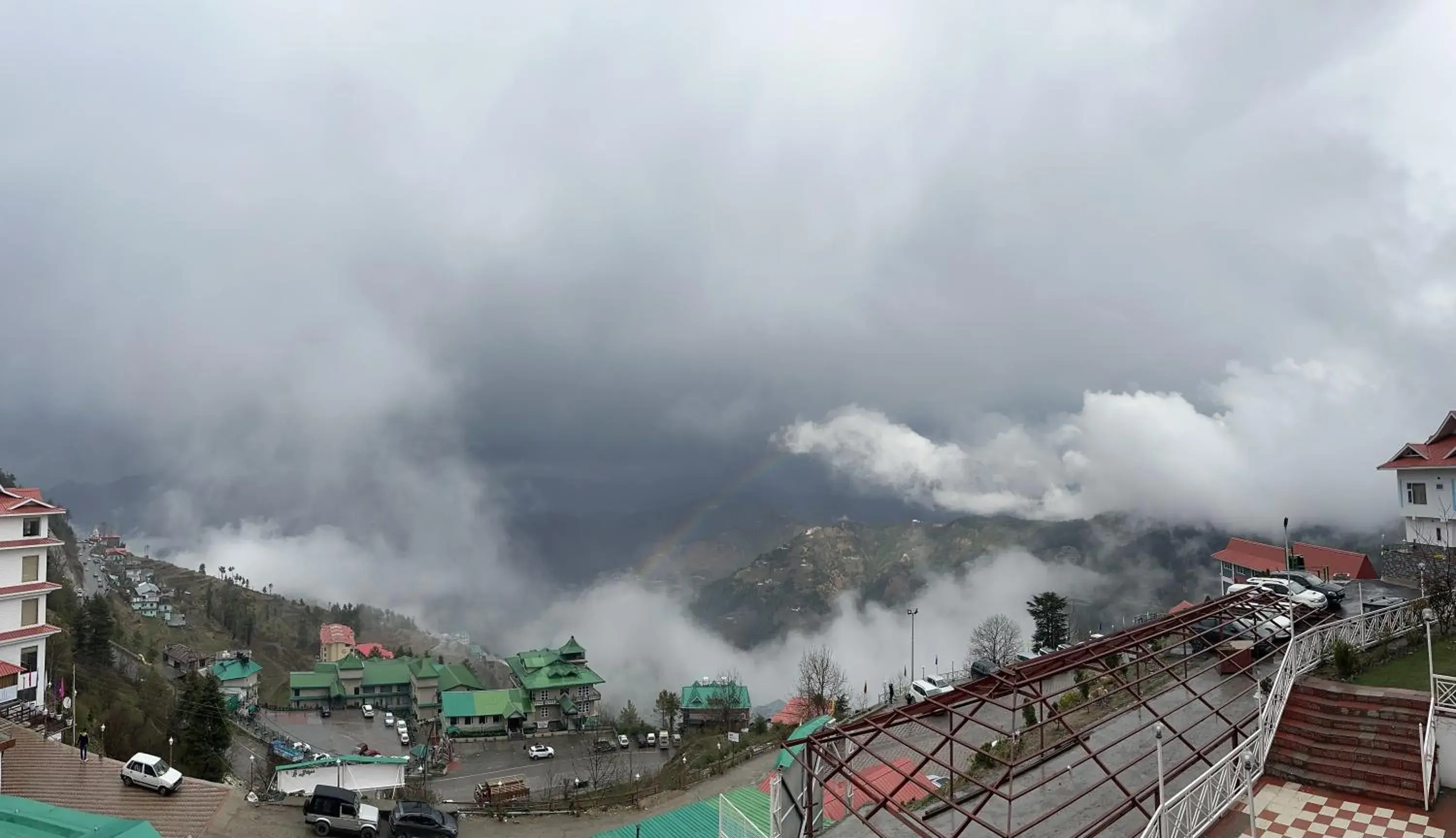 Natural landscape in Galleu Hill Resort, Kufri Himalayan view resort Natural landscape in Galleu Hill Resort, Kufri Himalayan view resort