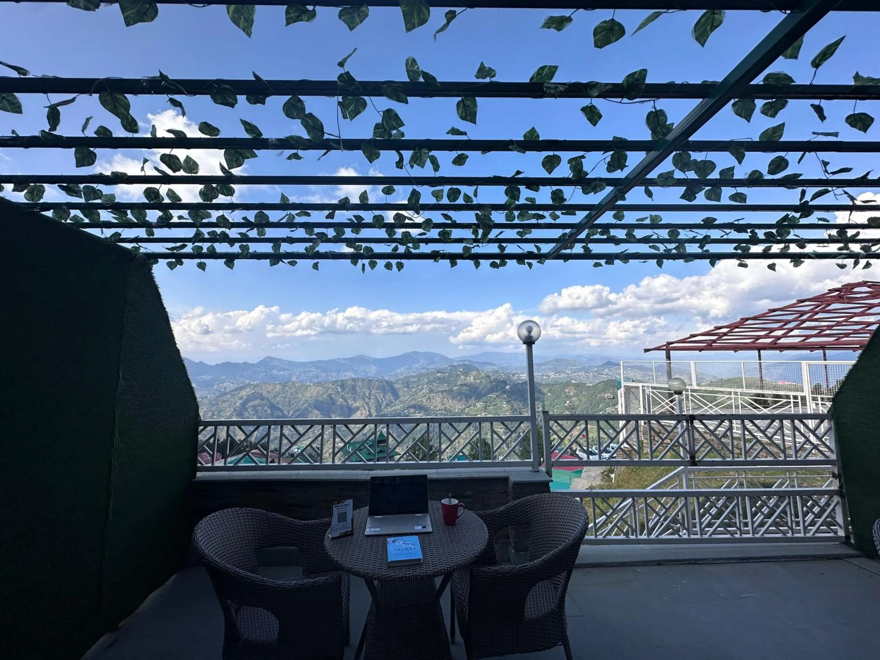 Balcony/Terrace in Galleu Hill Resort, Kufri Himalayan view resort