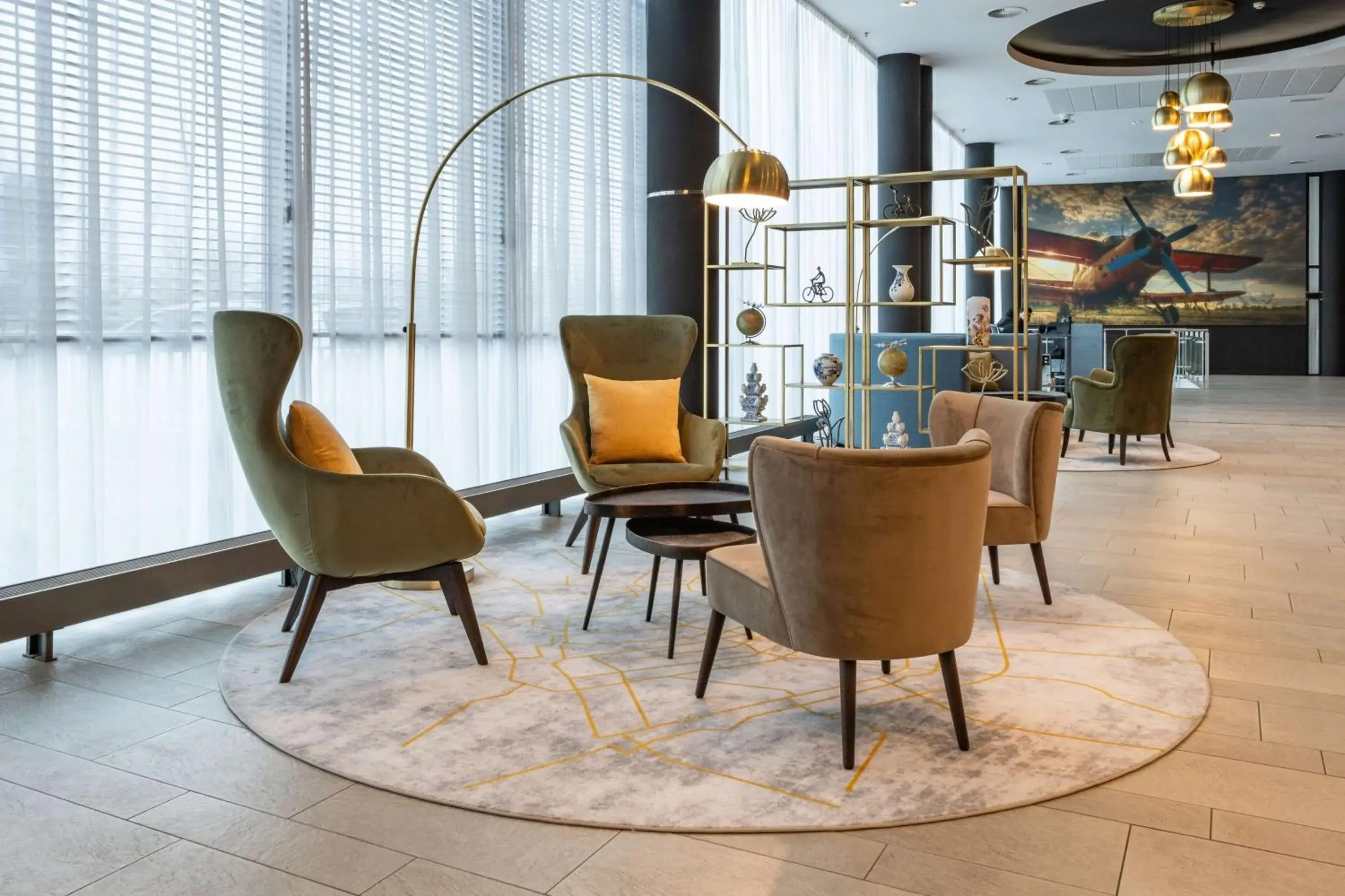 Lobby or reception in Park Plaza Amsterdam Airport Lobby or reception in Park Plaza Amsterdam Airport