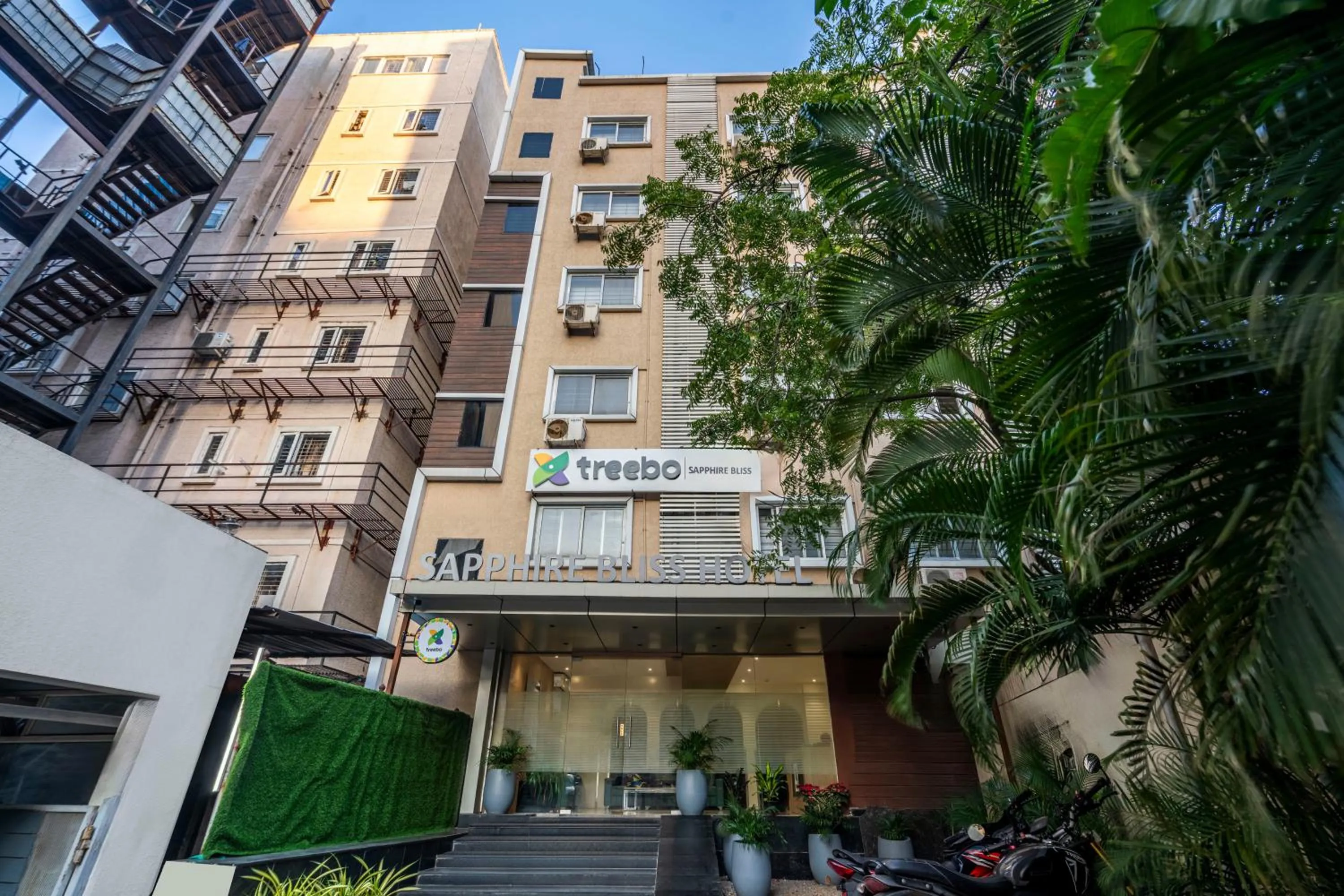 Property building in Treebo Sapphire Bliss