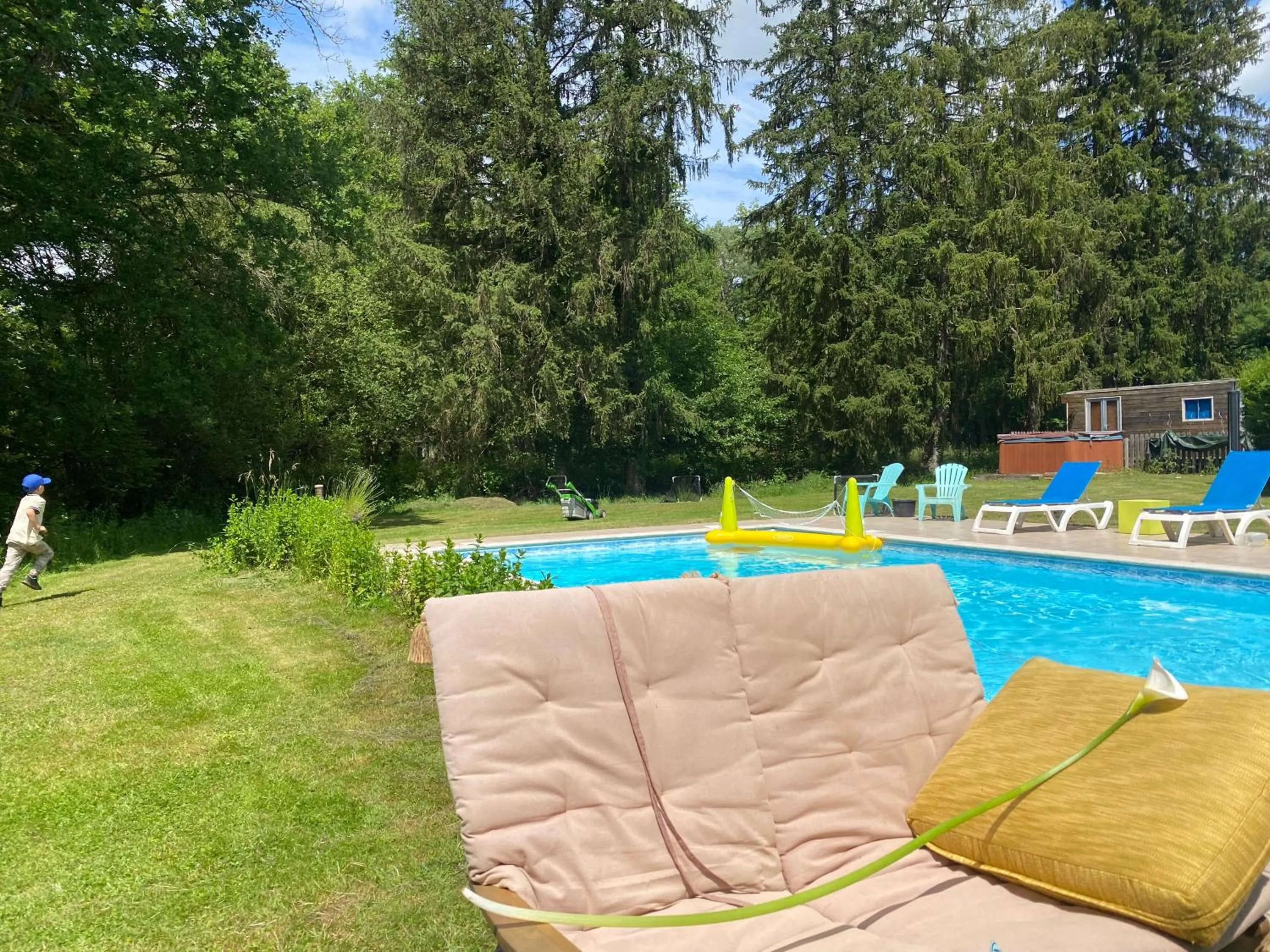 Natural landscape in Hotel Moulin de Villiers