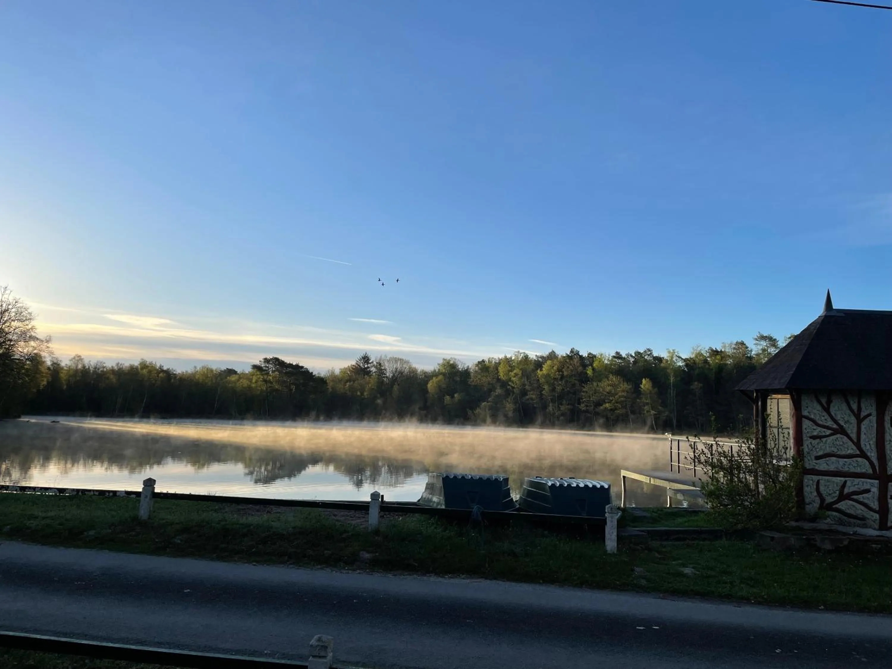 Natural landscape in Hotel Moulin de Villiers