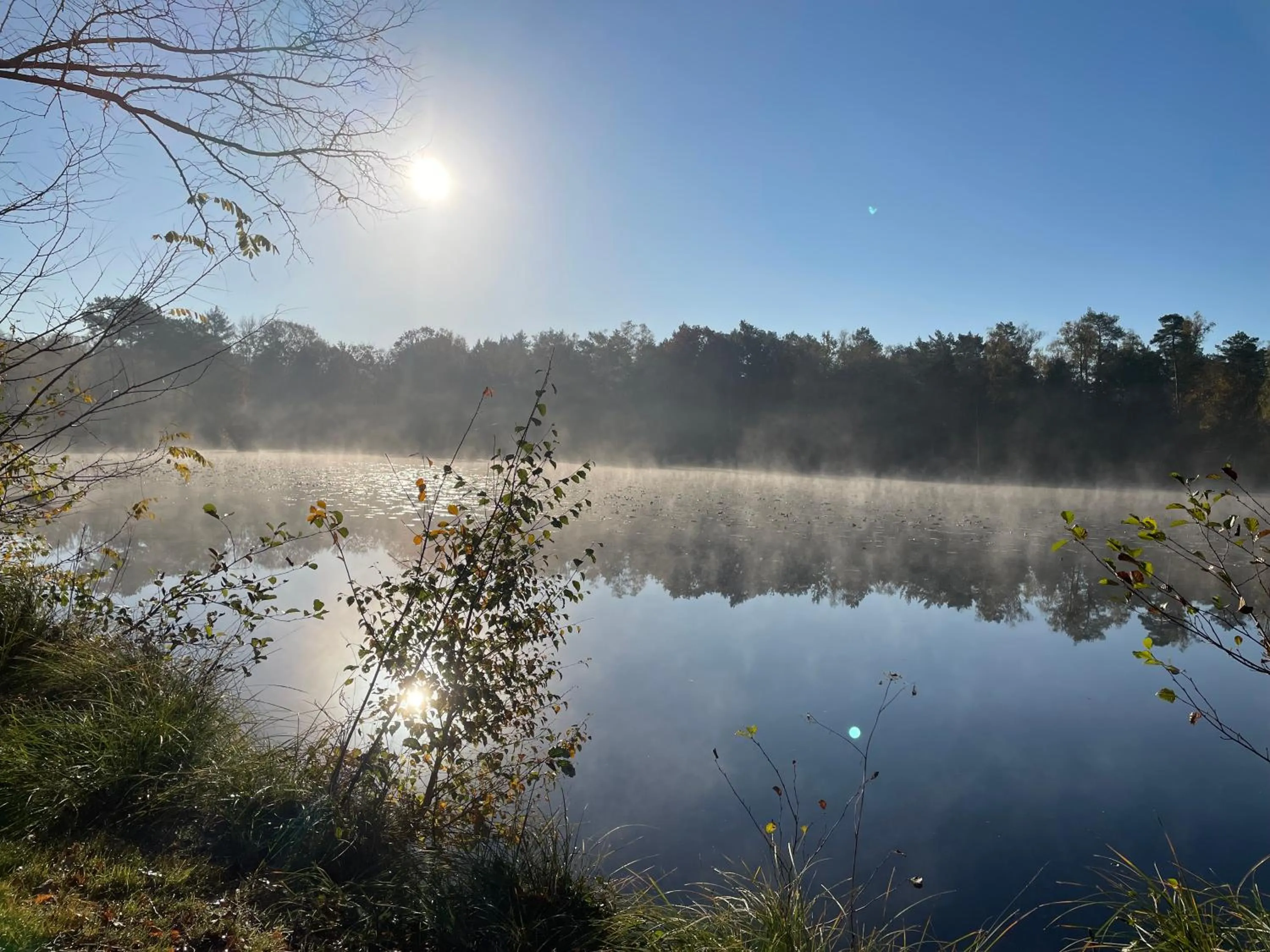 Natural landscape in Hotel Moulin de Villiers