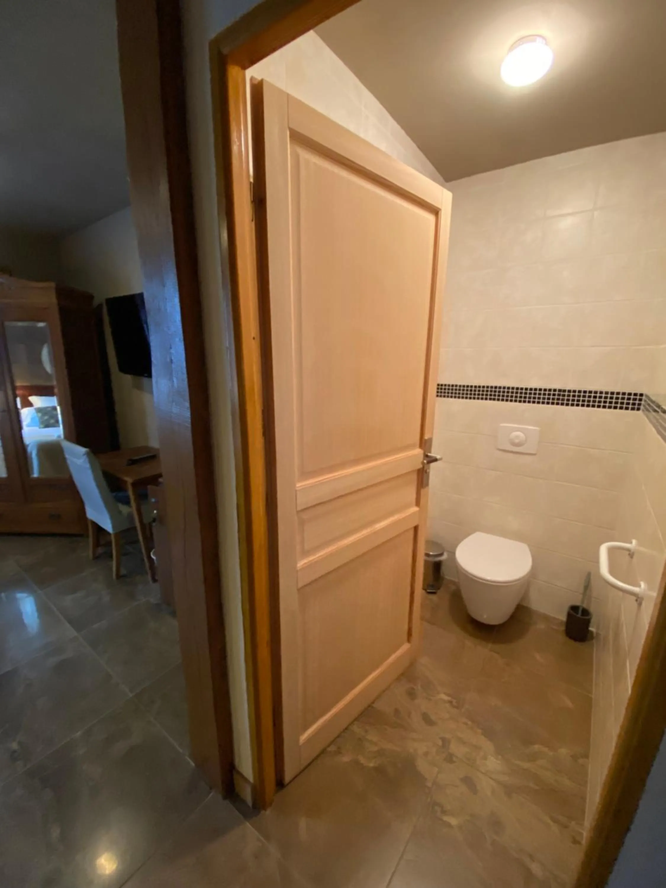 Bathroom in Hotel Moulin de Villiers