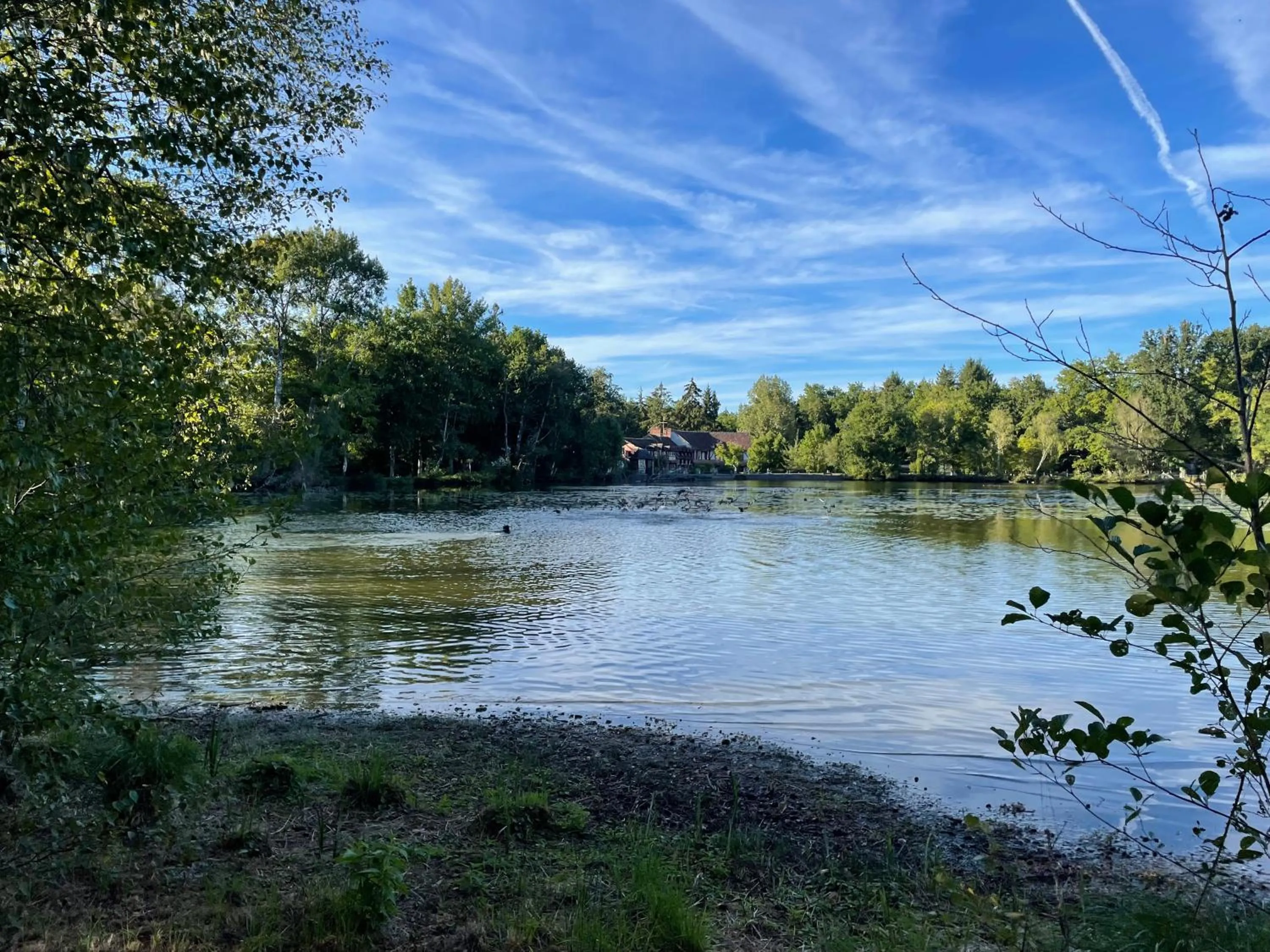 Natural landscape in Hotel Moulin de Villiers