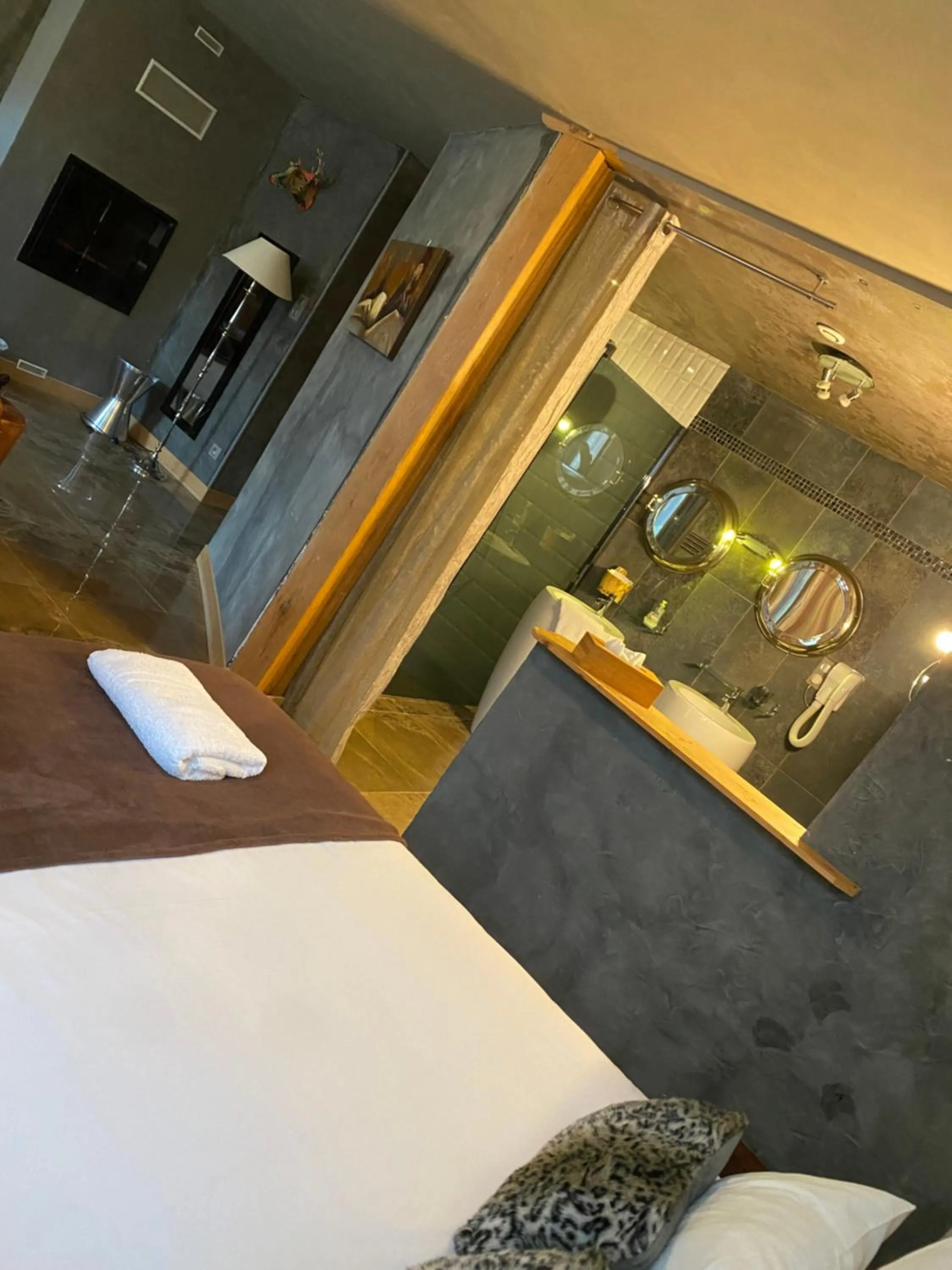 Bedroom, Bed in Hotel Moulin de Villiers