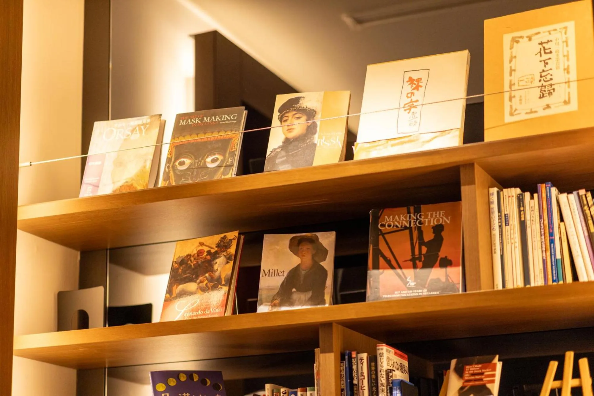 Library in Tsukino HOTEL