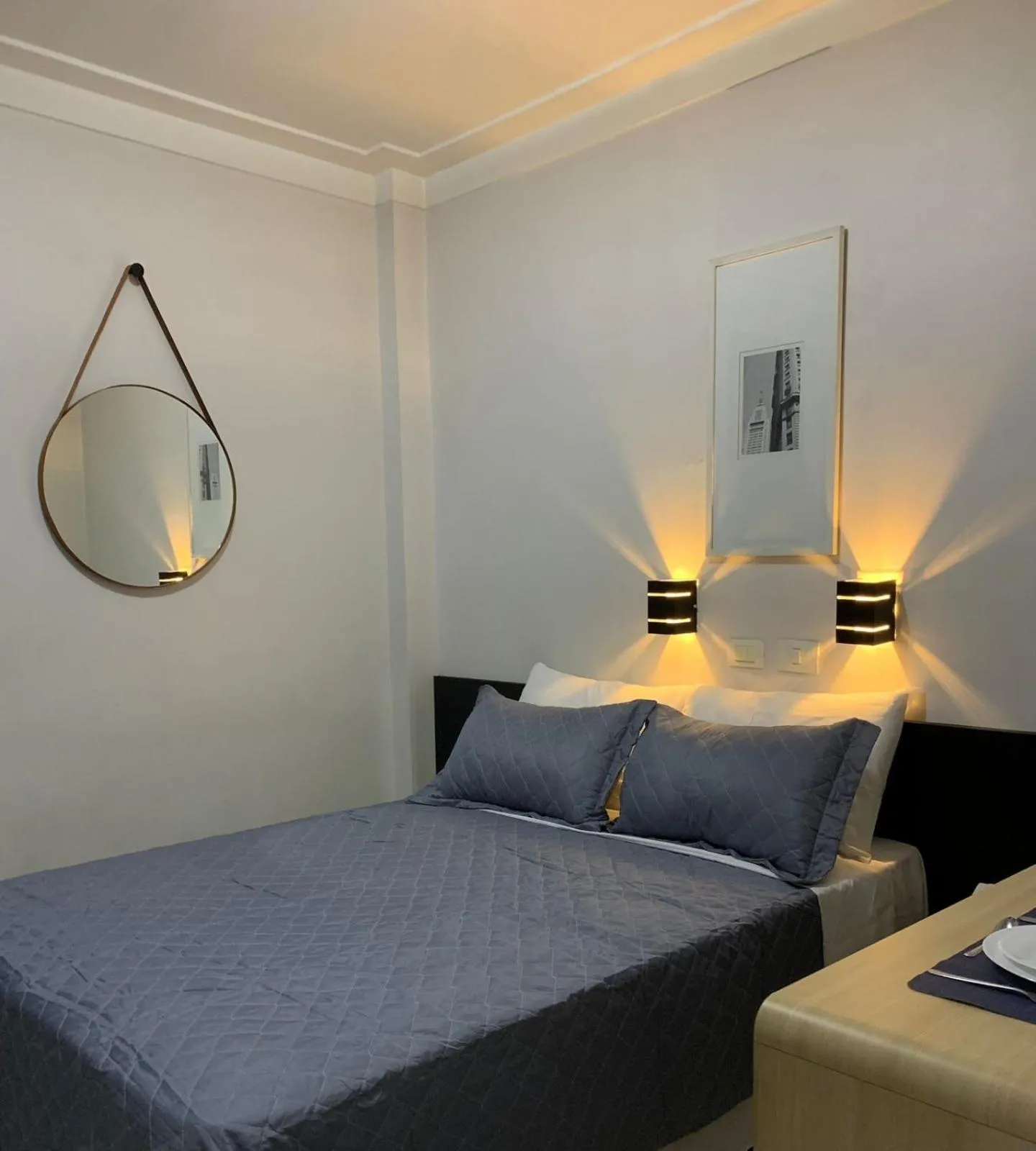 Bed in Lory Studio Hotel