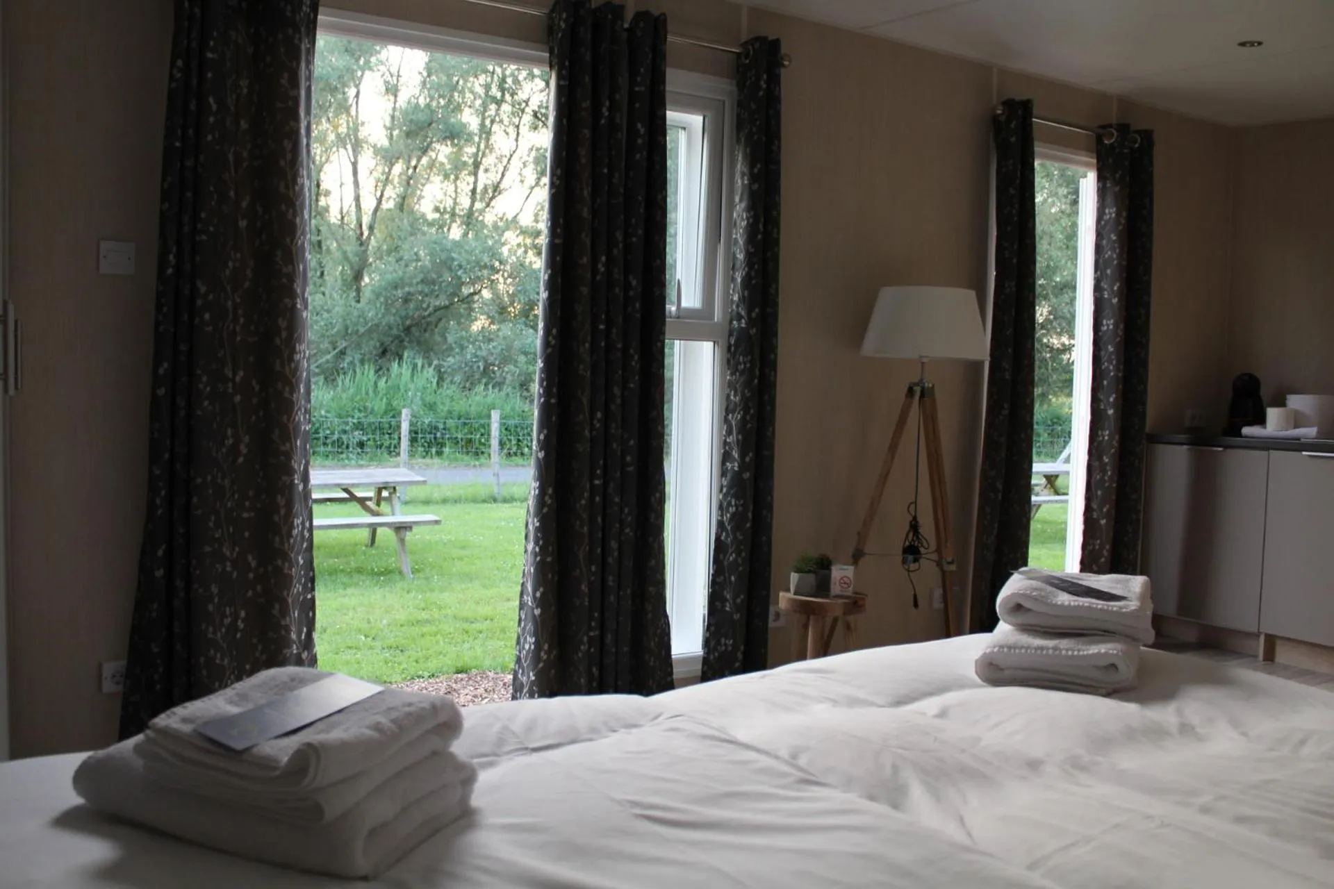 View (from property/room), Bed in de Brabantse Biesbosch
