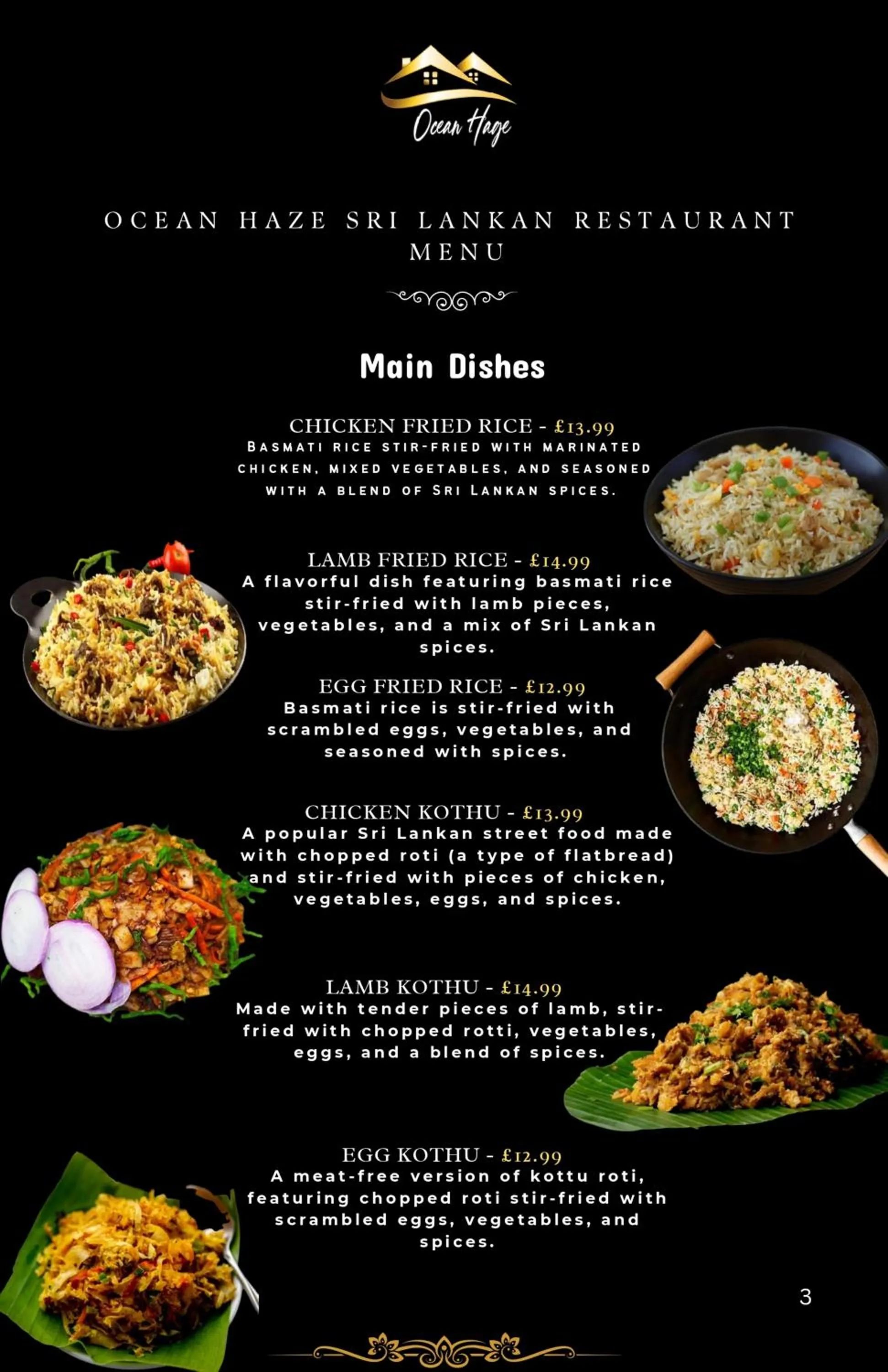 Food in Ocean Haze Hotel