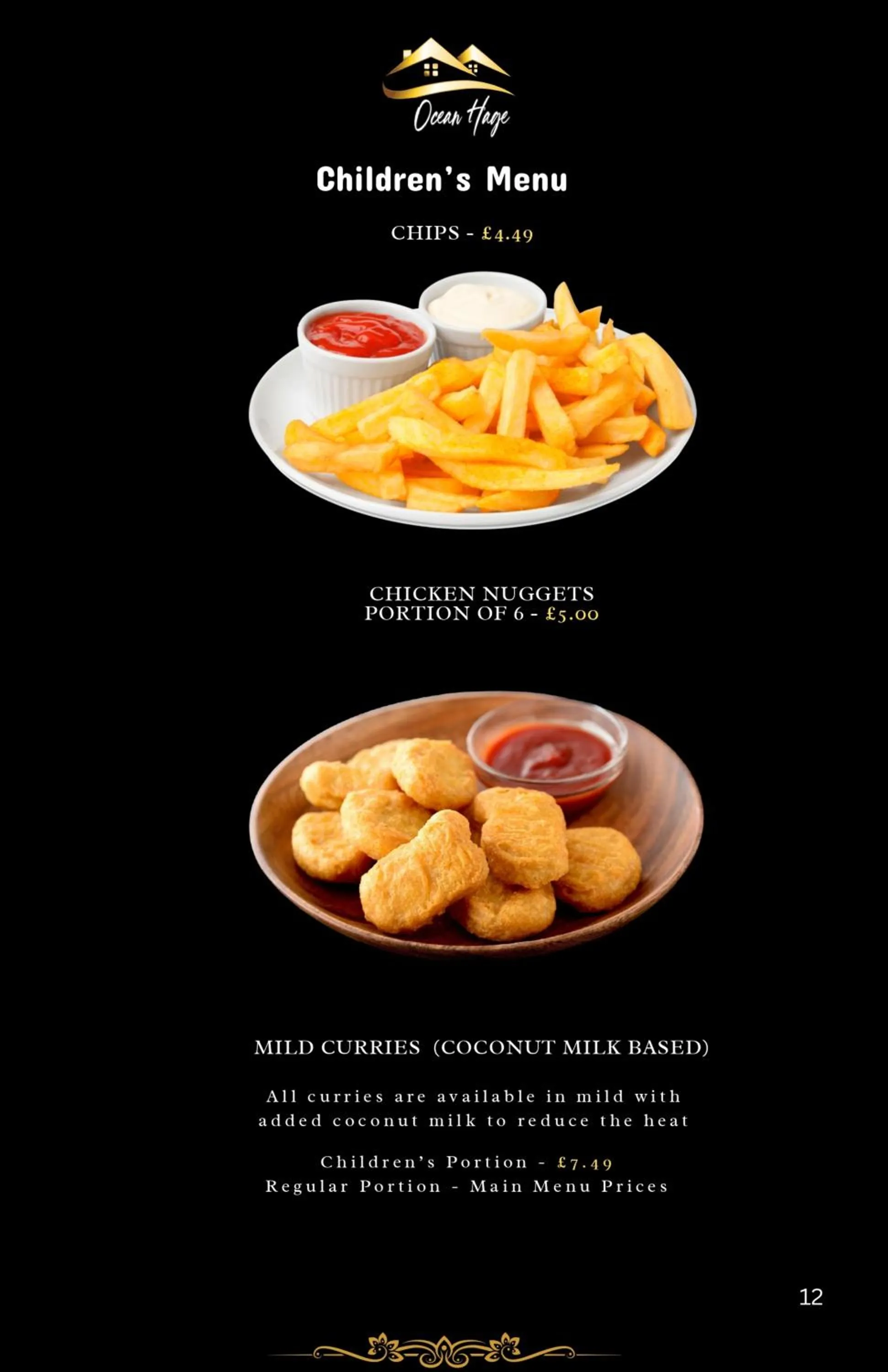 Food and drinks in Ocean Haze Hotel