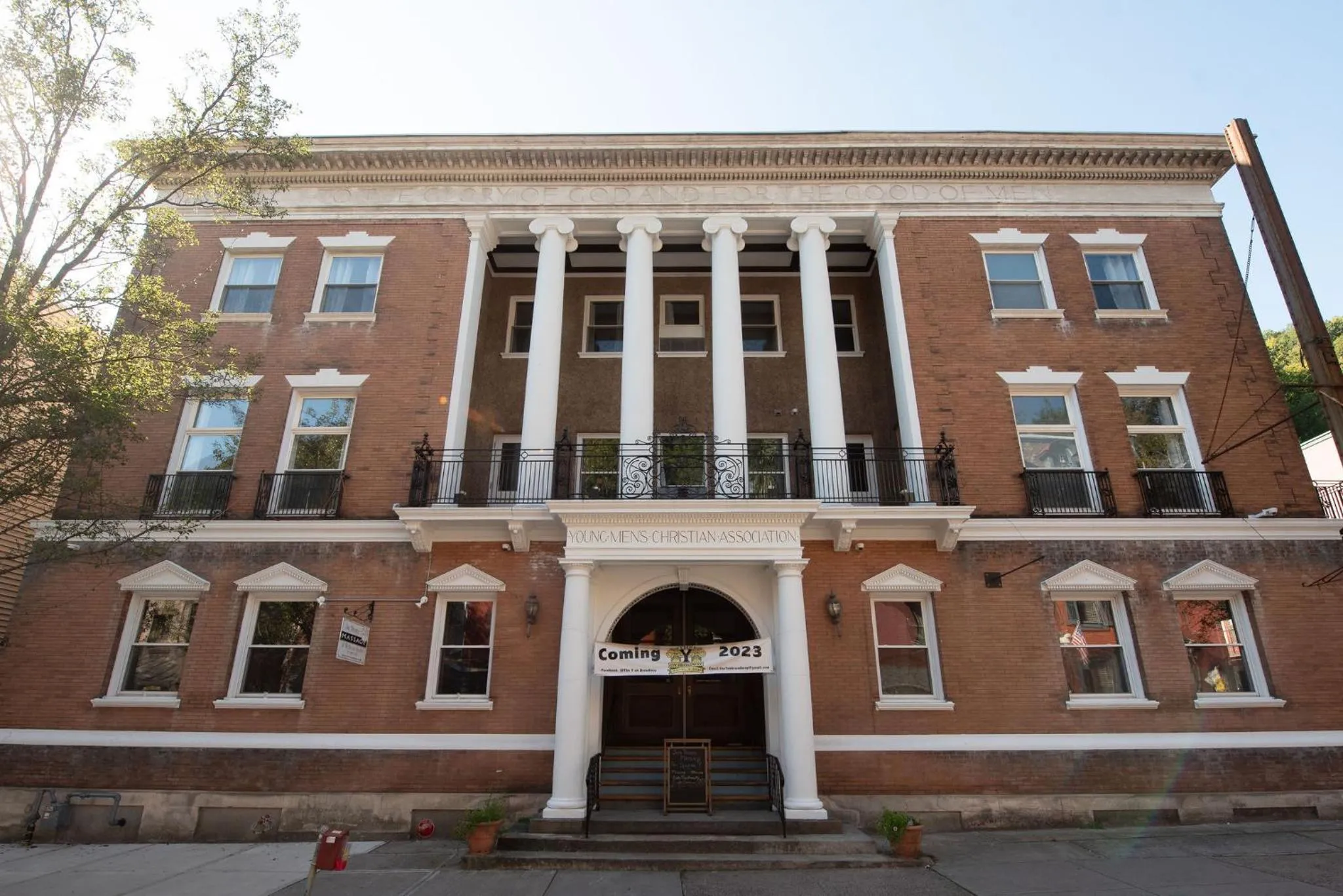 Property building in The Y On Broadway