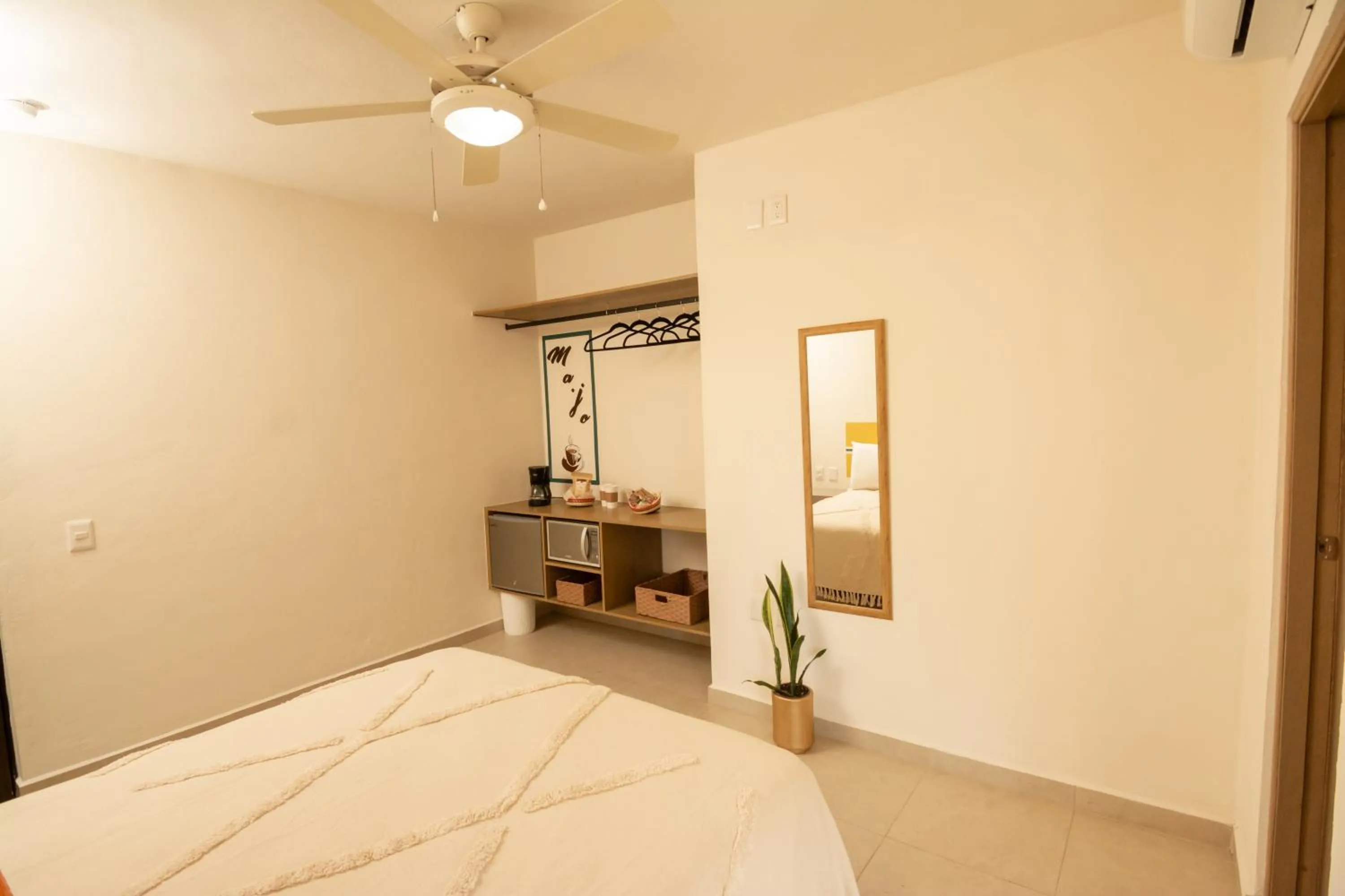 Bed in Ma-Jo Sayulita Hotel