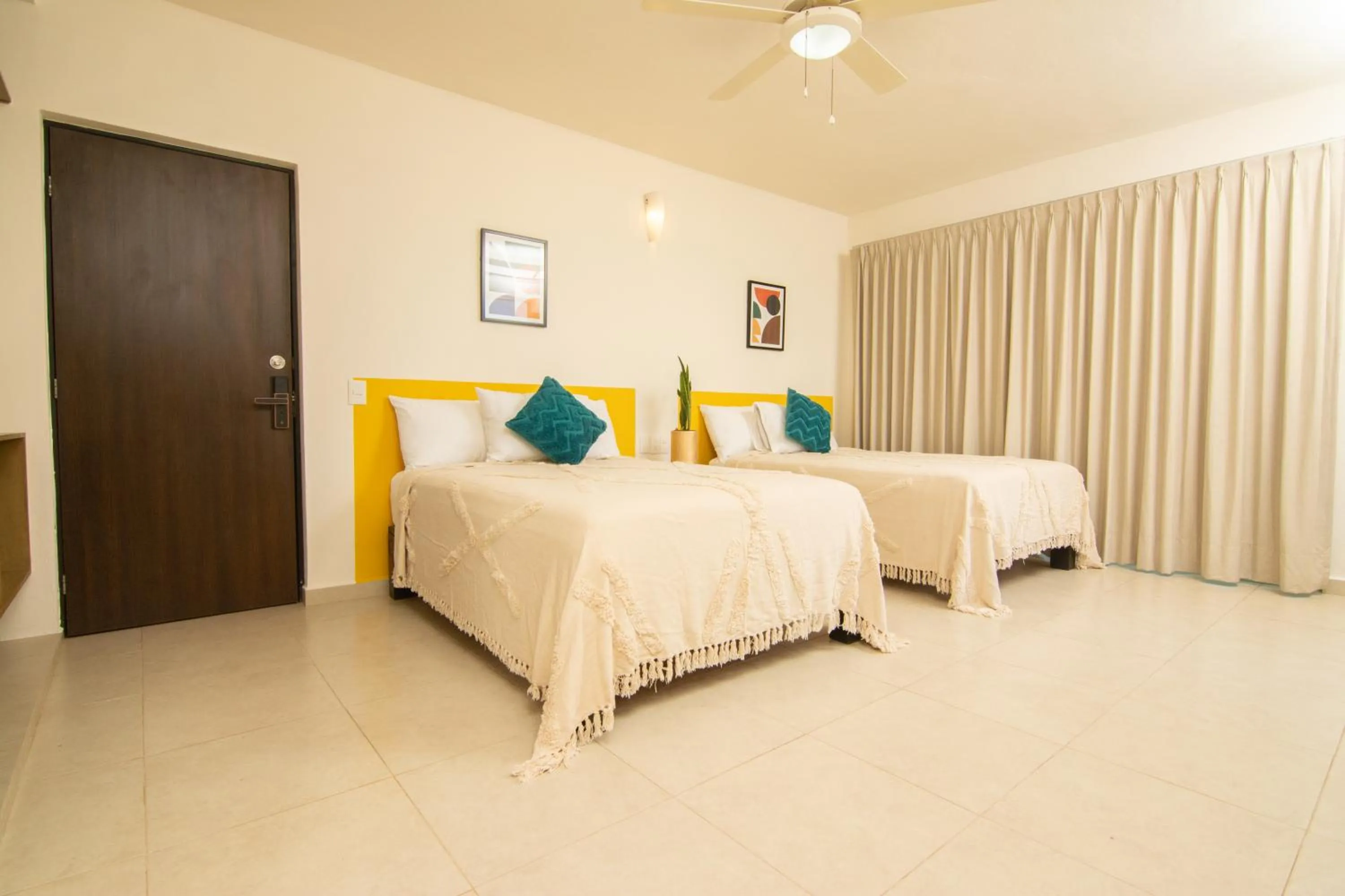 Bed in Ma-Jo Sayulita Hotel