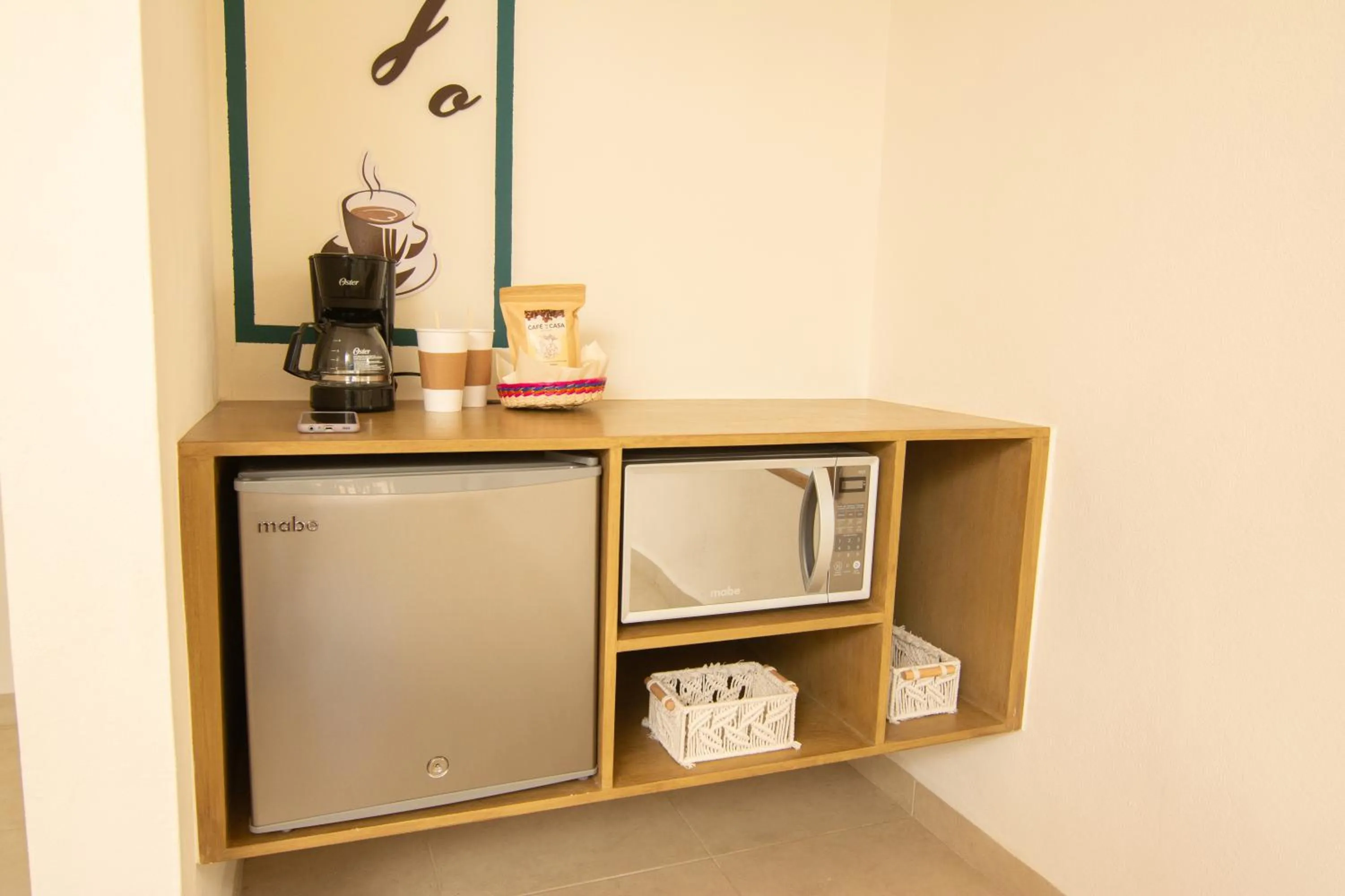 minibar in Ma-Jo Sayulita Hotel