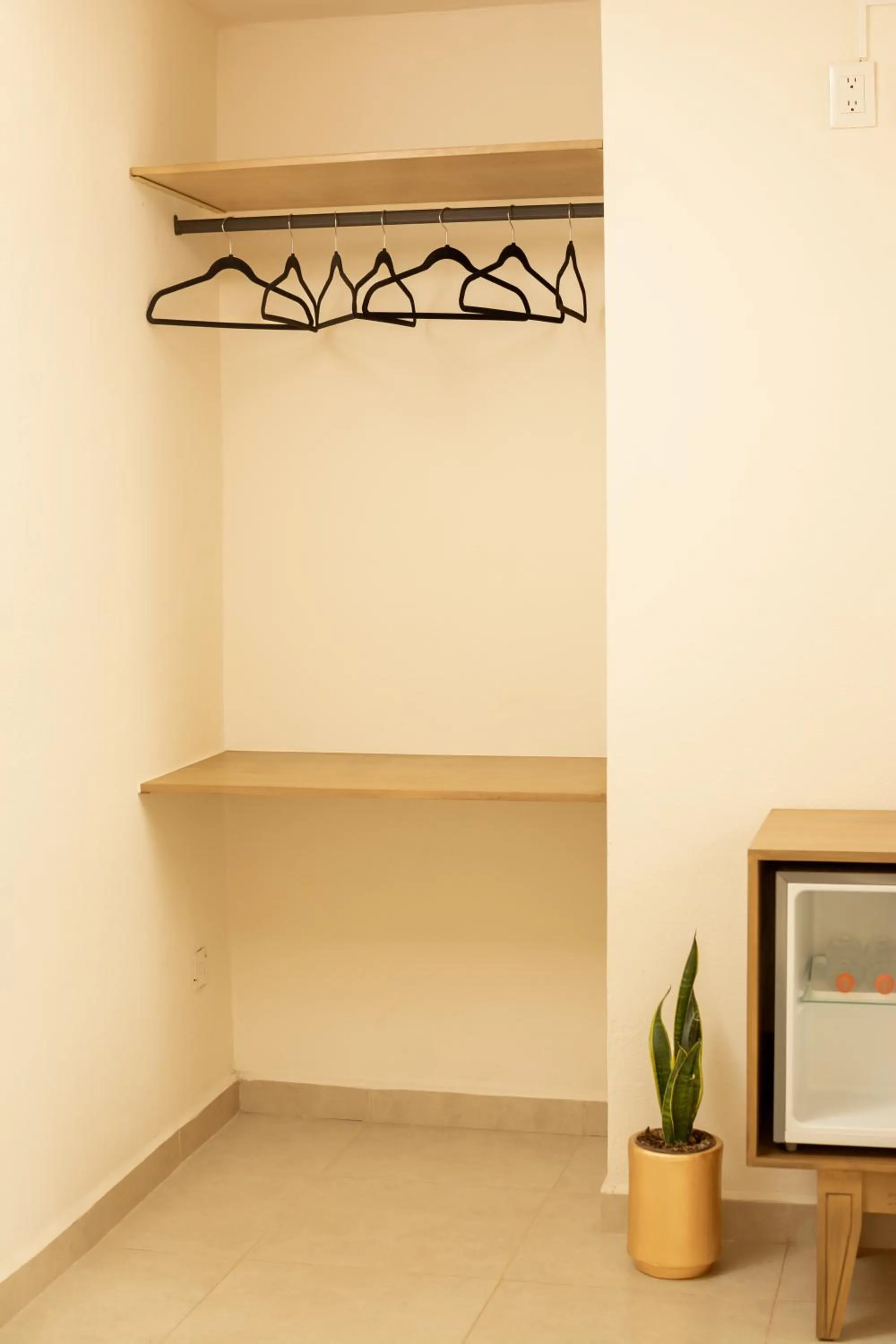 wardrobe in Ma-Jo Sayulita Hotel