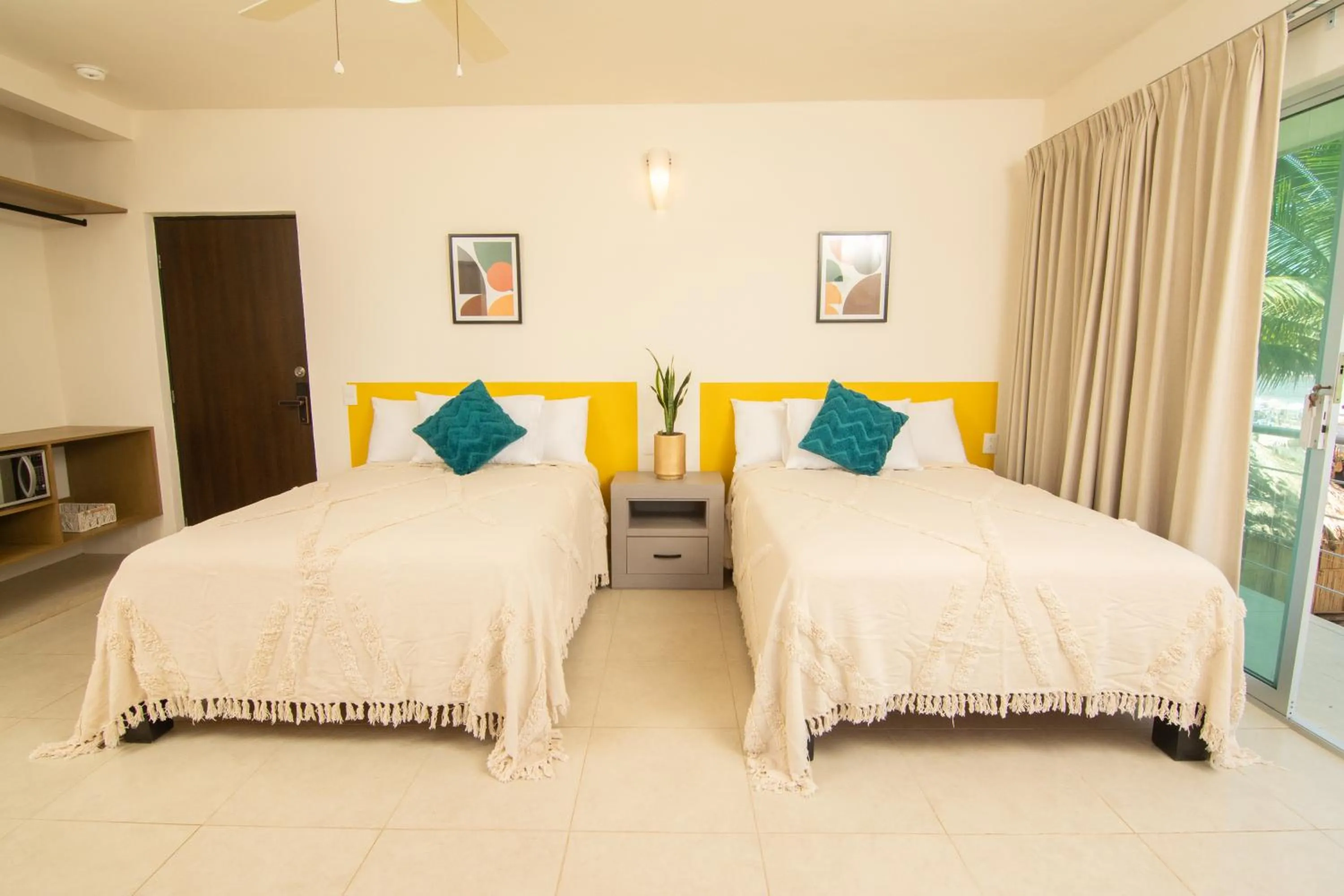 Bed in Ma-Jo Sayulita Hotel