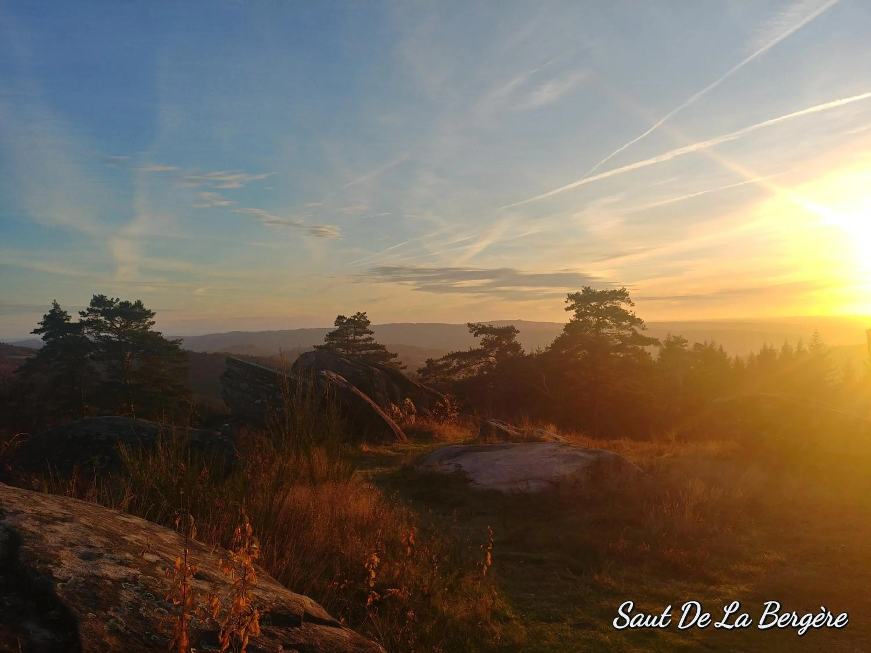 Natural landscape in B&B Le Saut de la Bergère