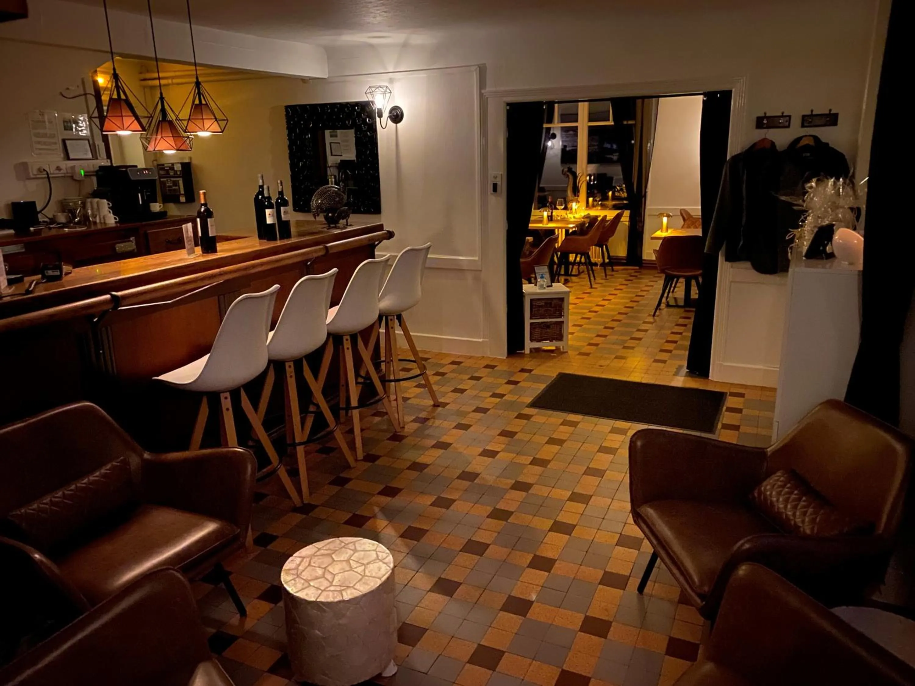 Lounge or bar in B&B Le Saut de la Bergère