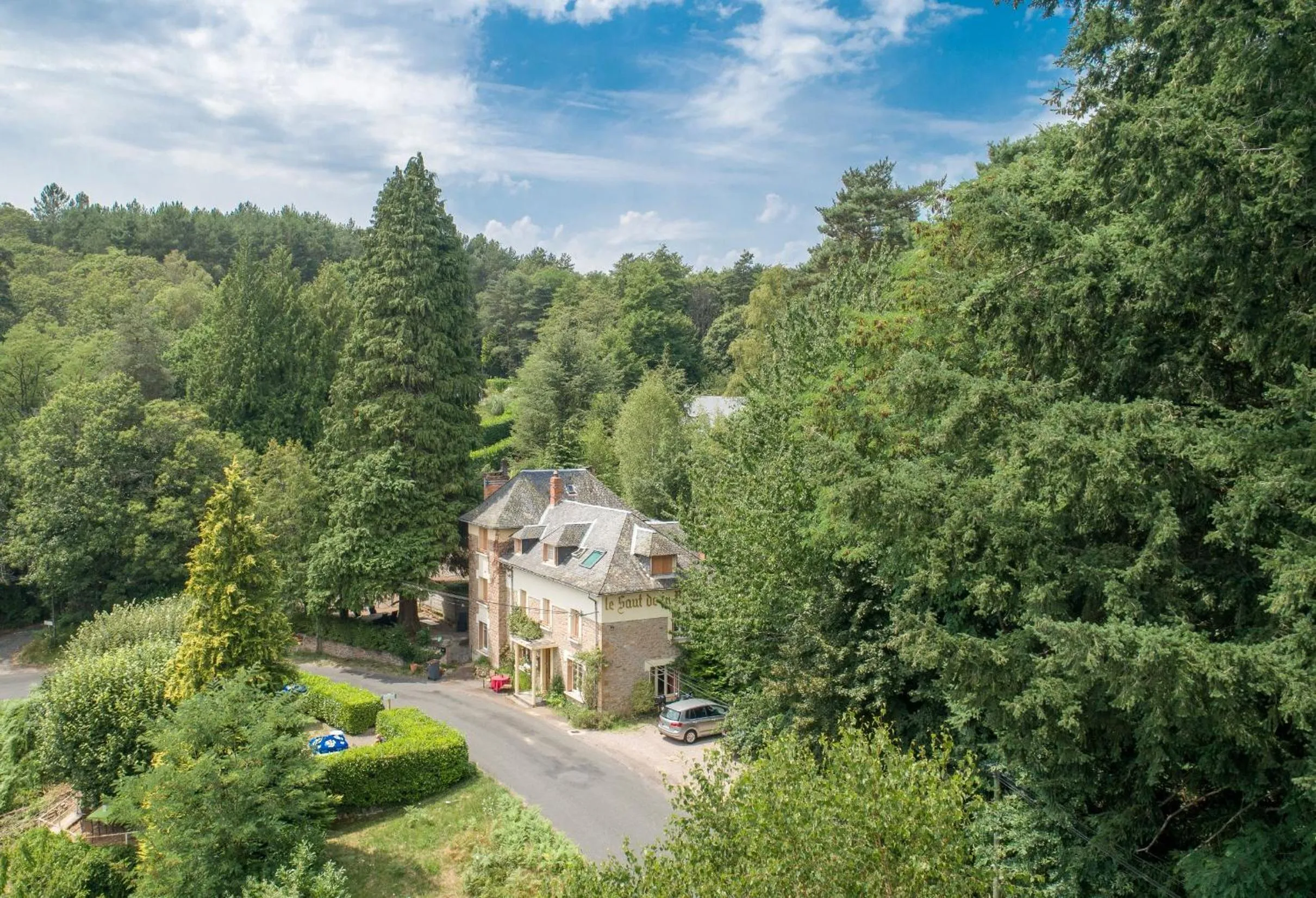 Bird's eye view in B&B Le Saut de la Bergère