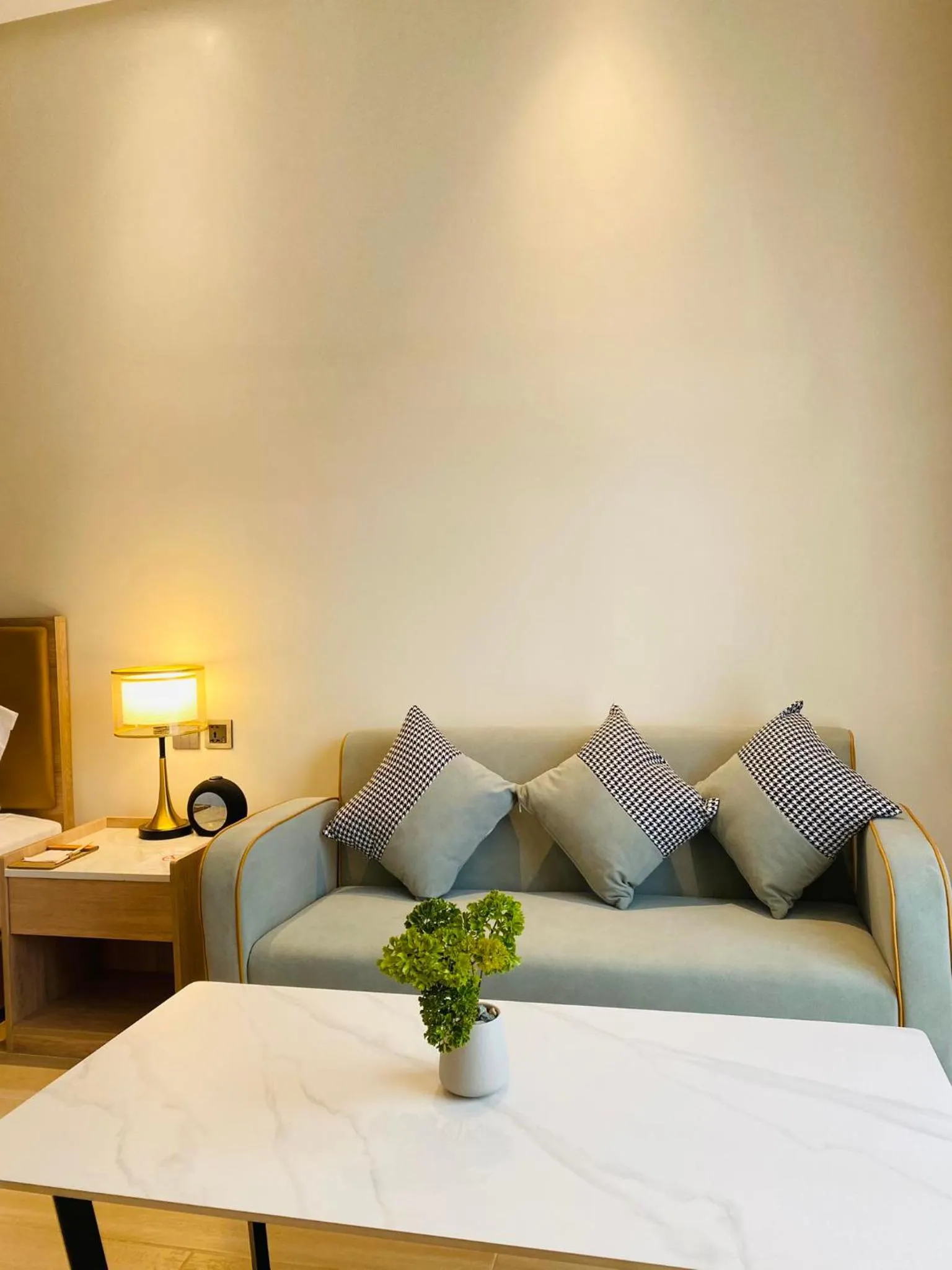 Seating area, Bed in Cocotree Resort