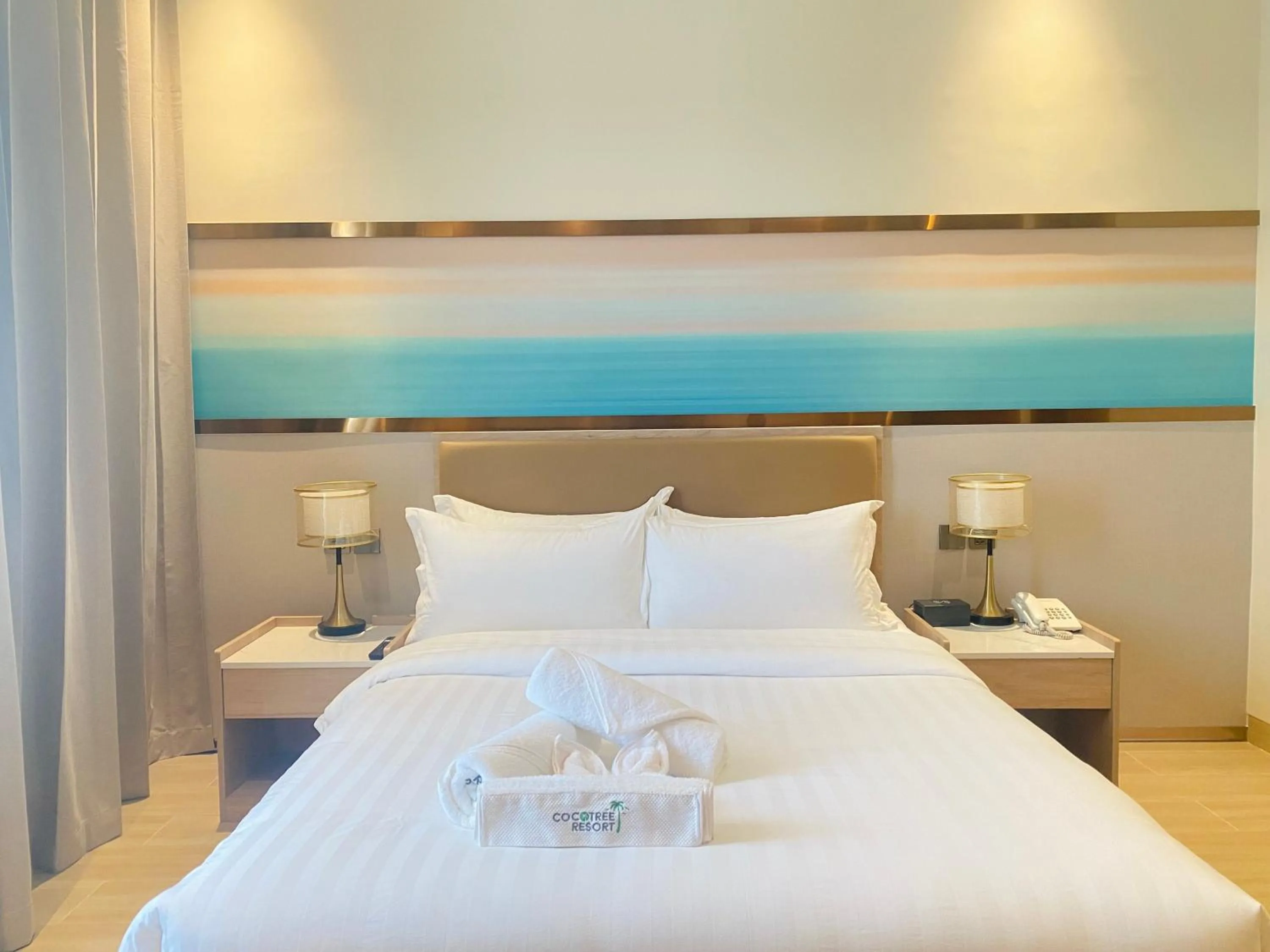 Bed in Cocotree Resort