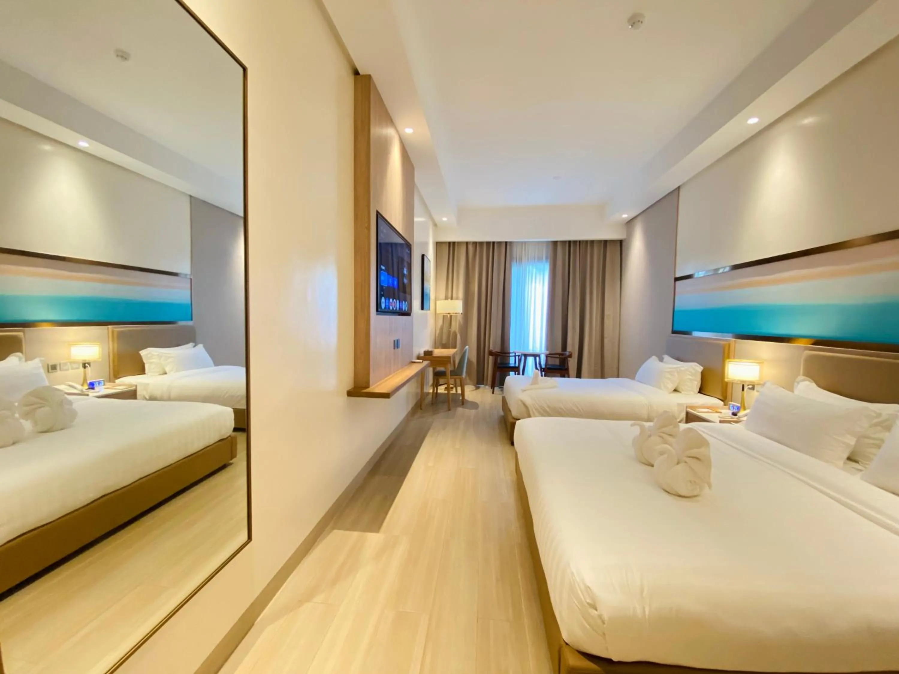 Bed in Cocotree Resort