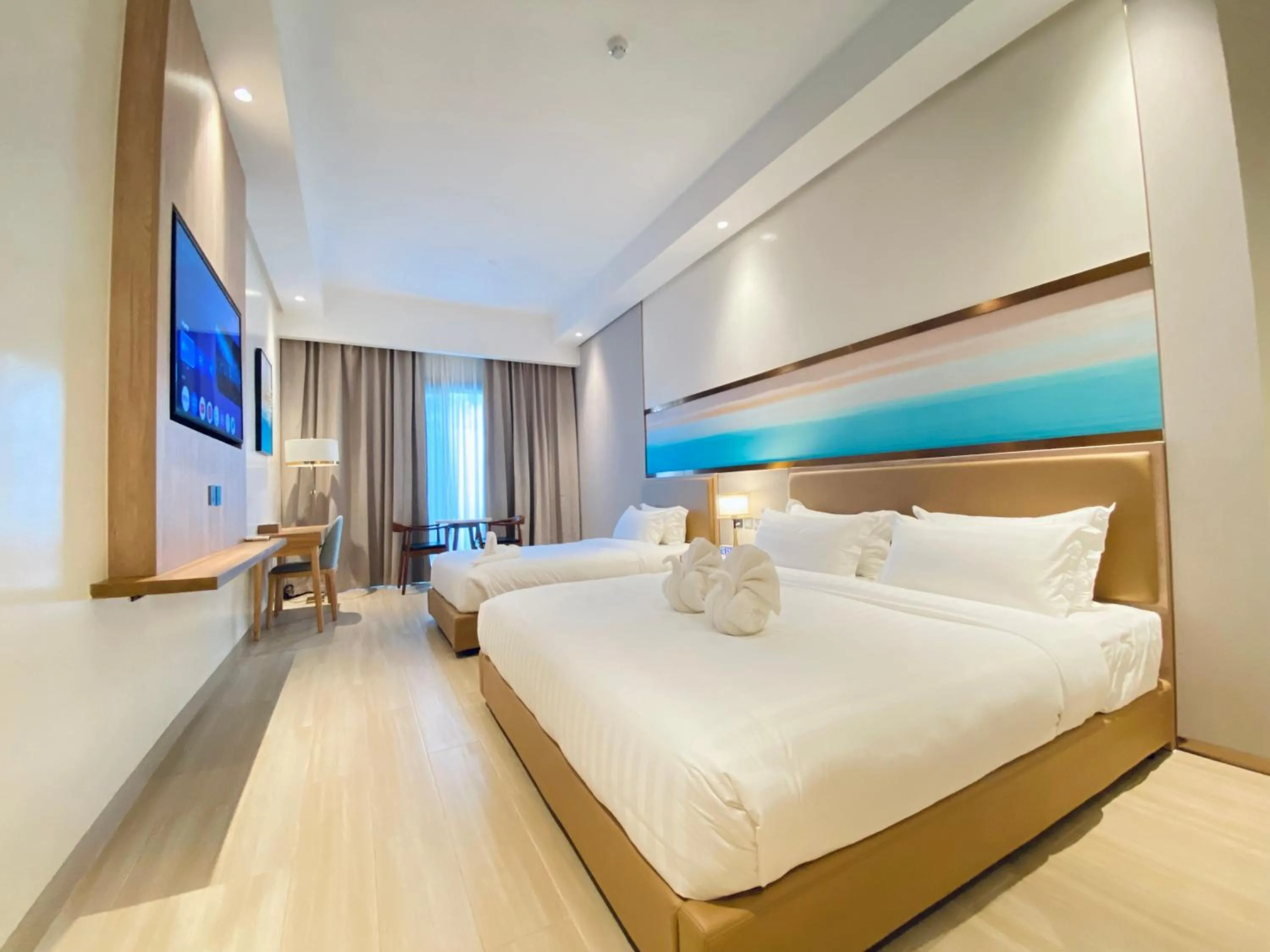 Bed in Cocotree Resort