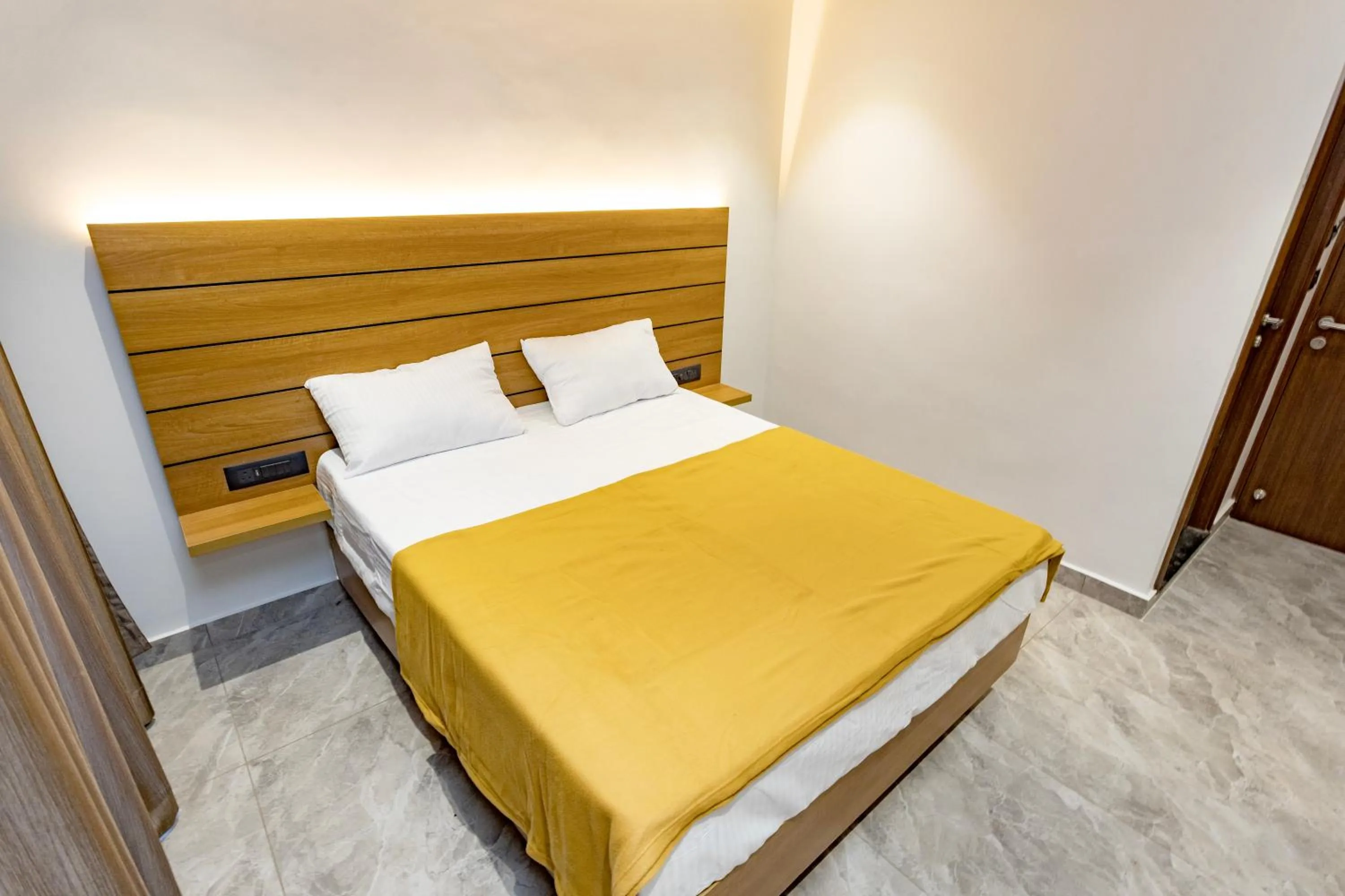 Bed in Uphills boutique hotel