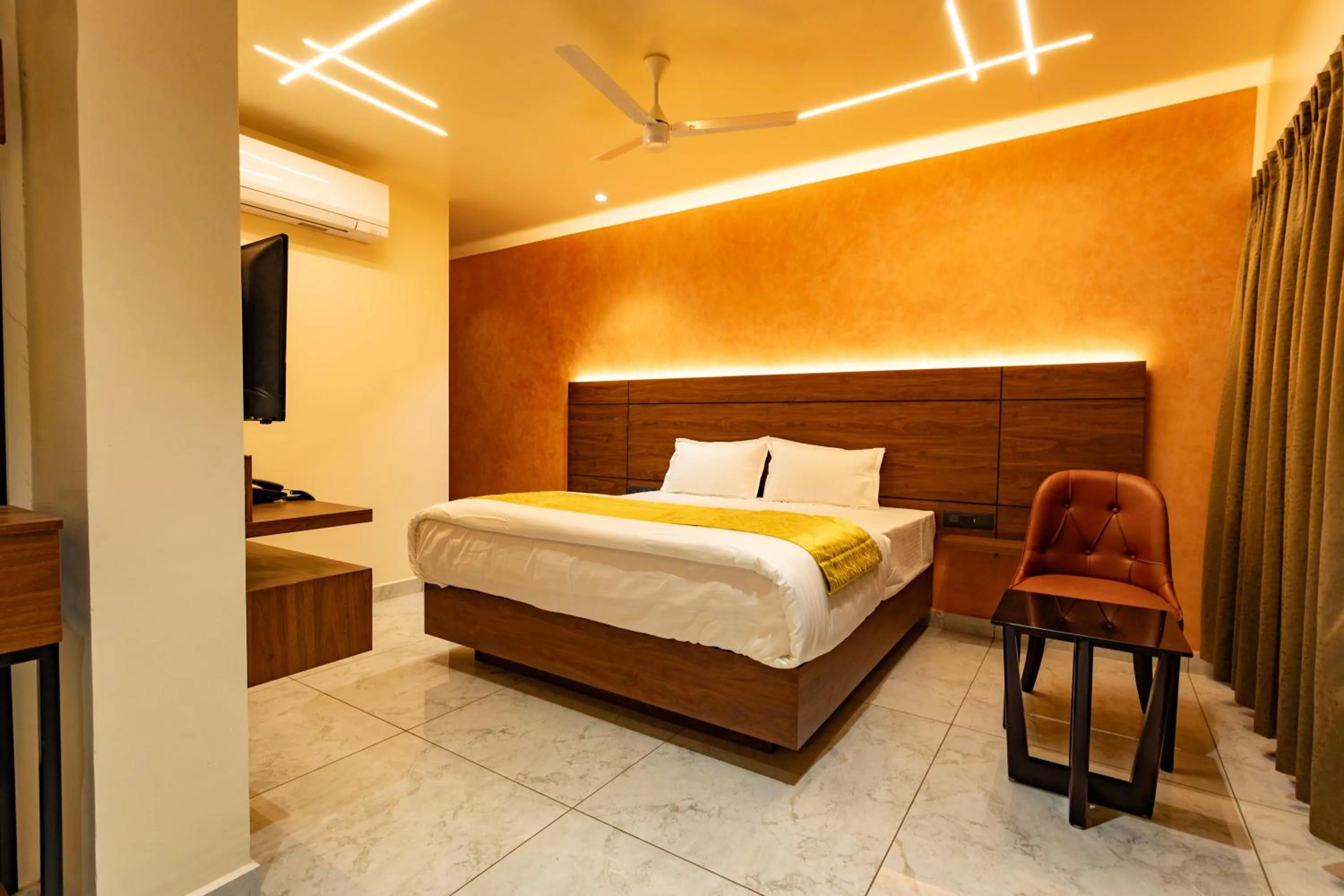 Bed in Uphills boutique hotel