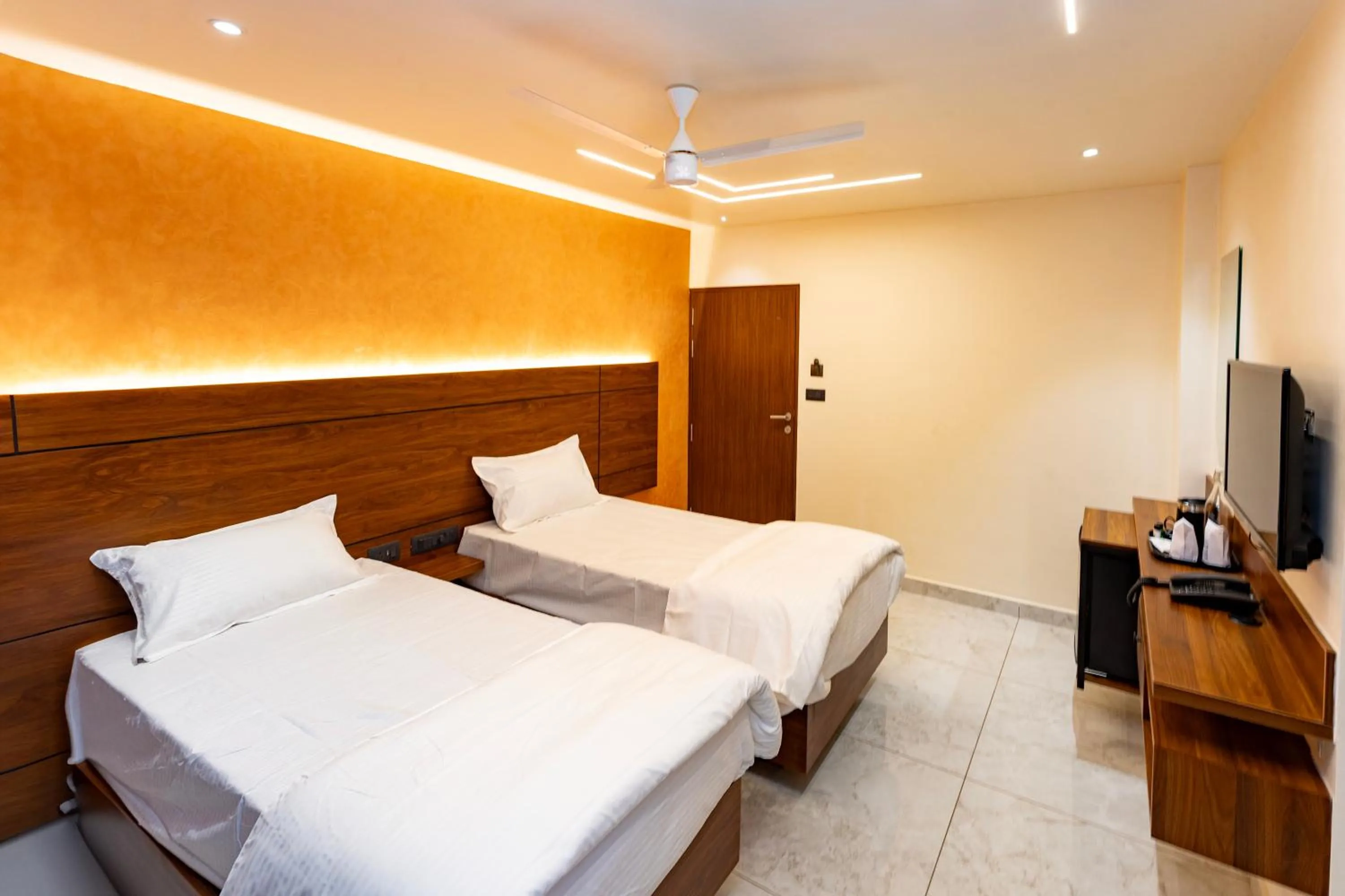 Bed in Uphills boutique hotel