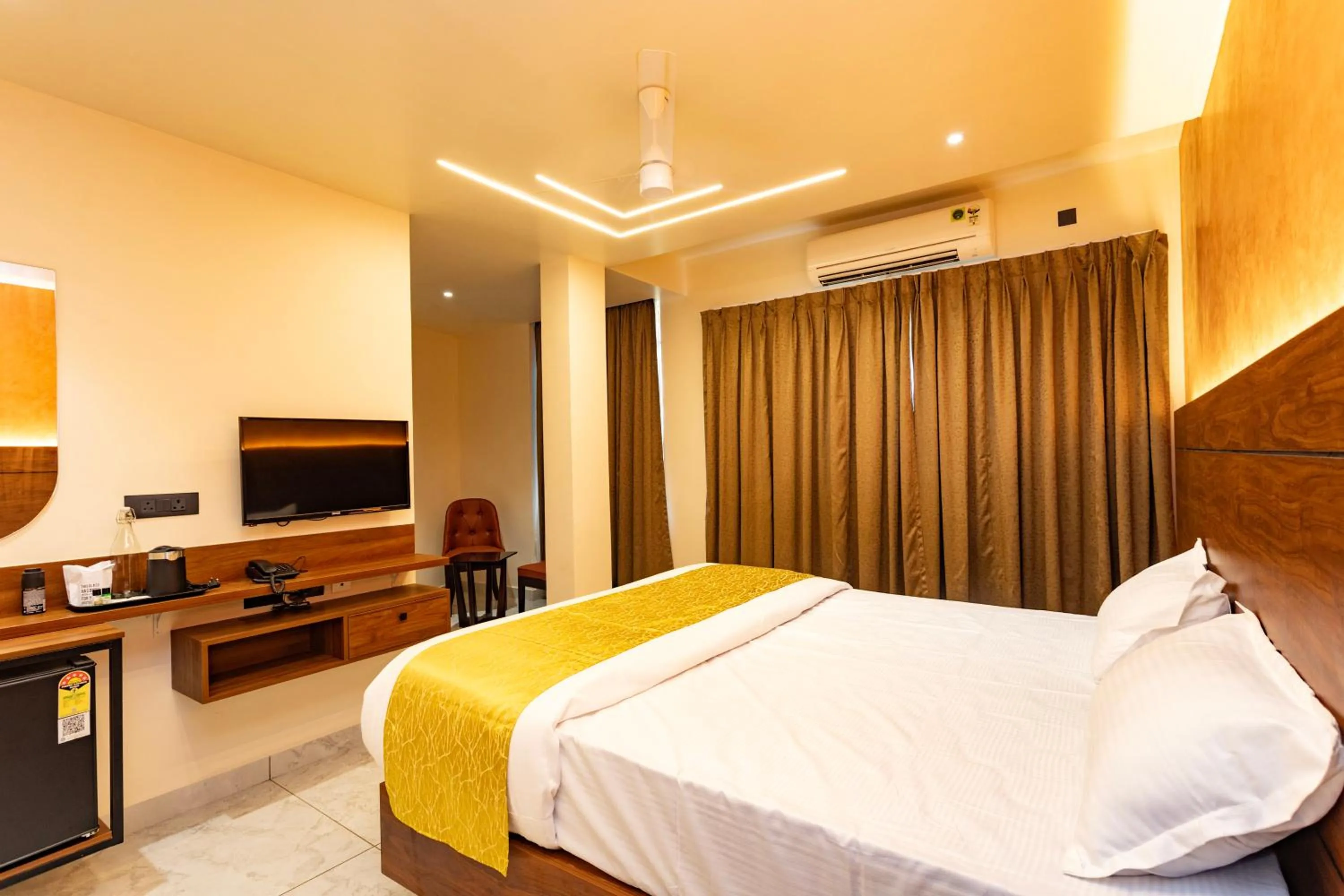 Bed in Uphills boutique hotel