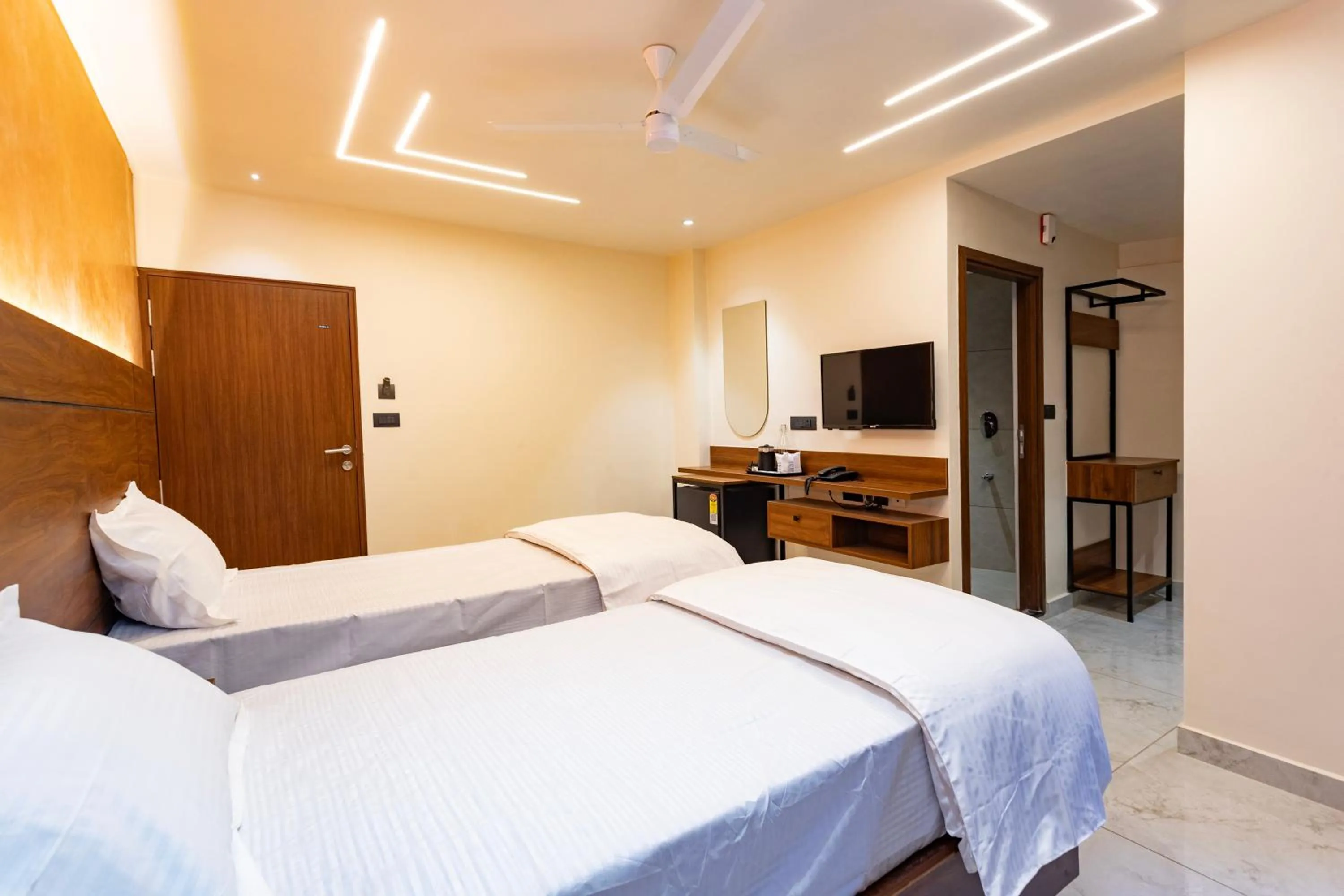 Bed in Uphills boutique hotel