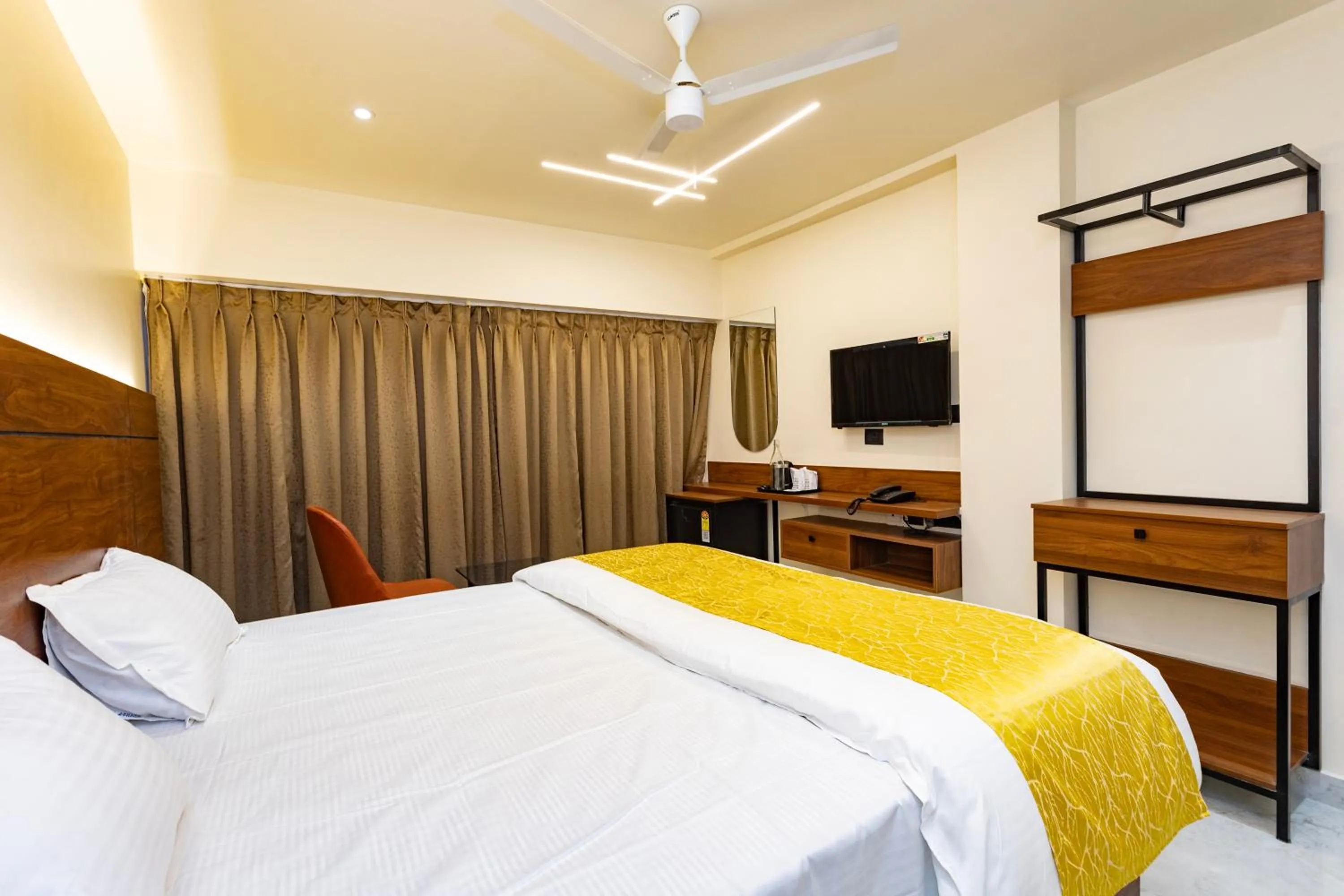 Bed in Uphills boutique hotel
