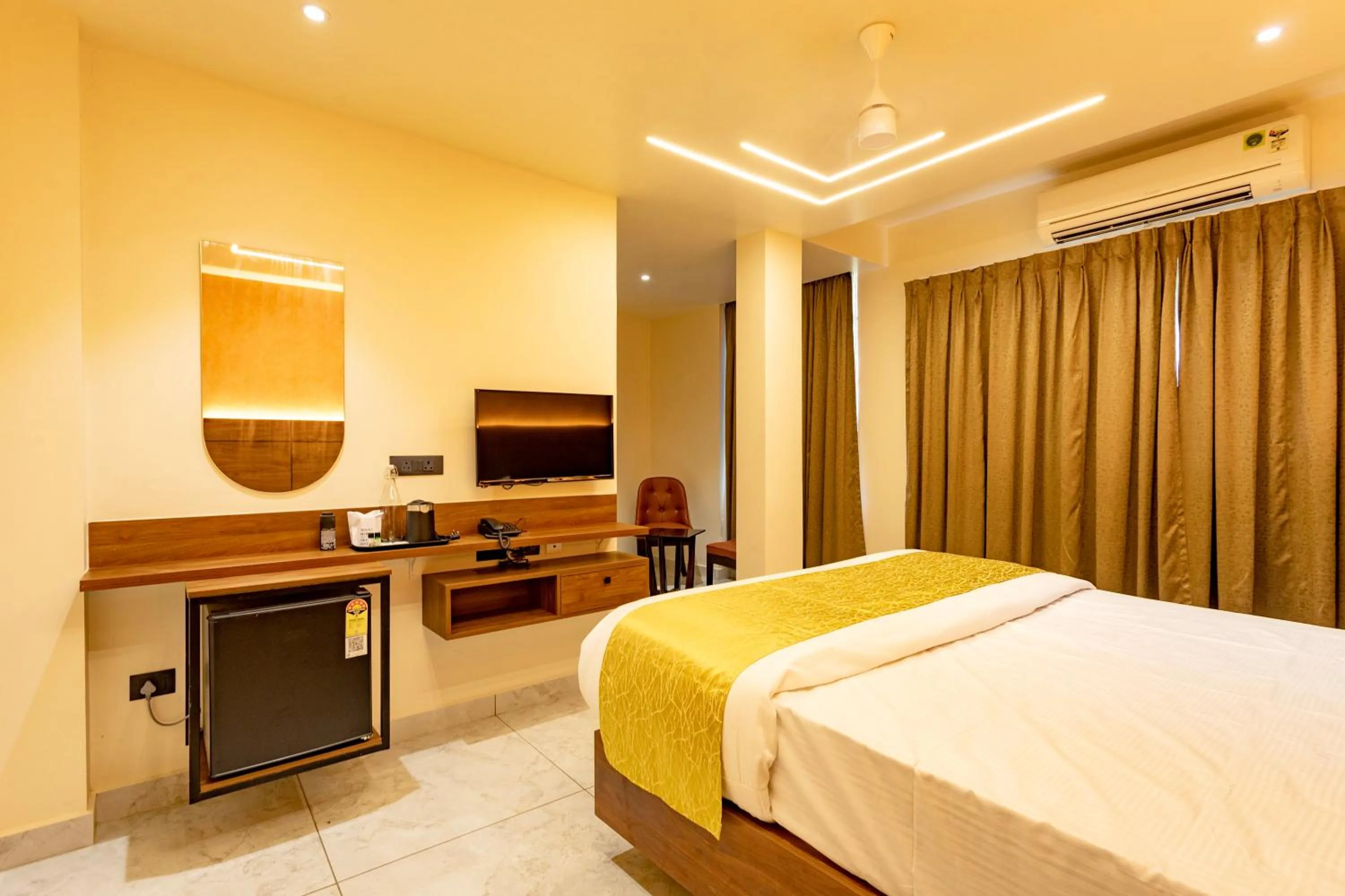 Bed in Uphills boutique hotel