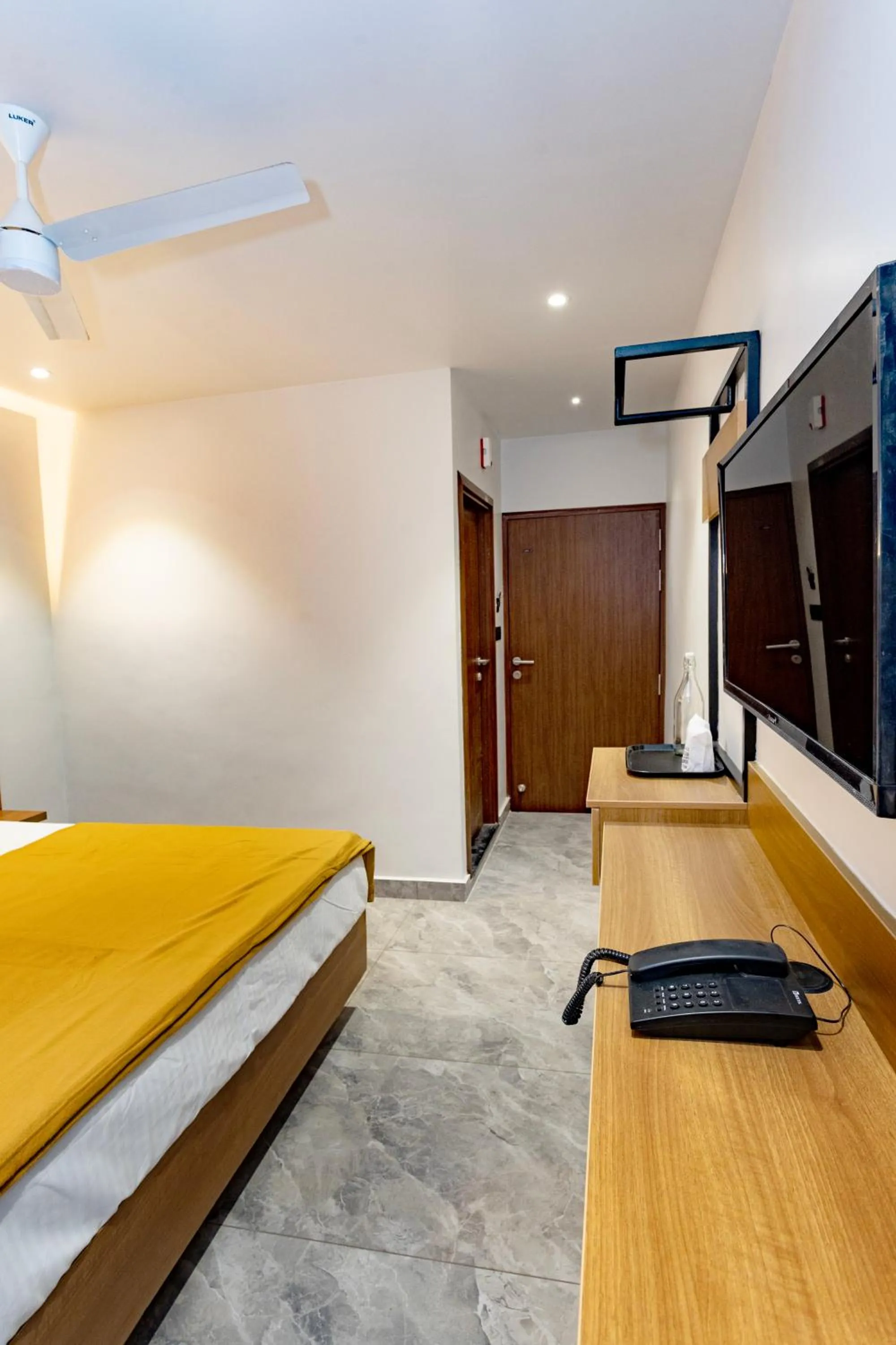 Bed in Uphills boutique hotel