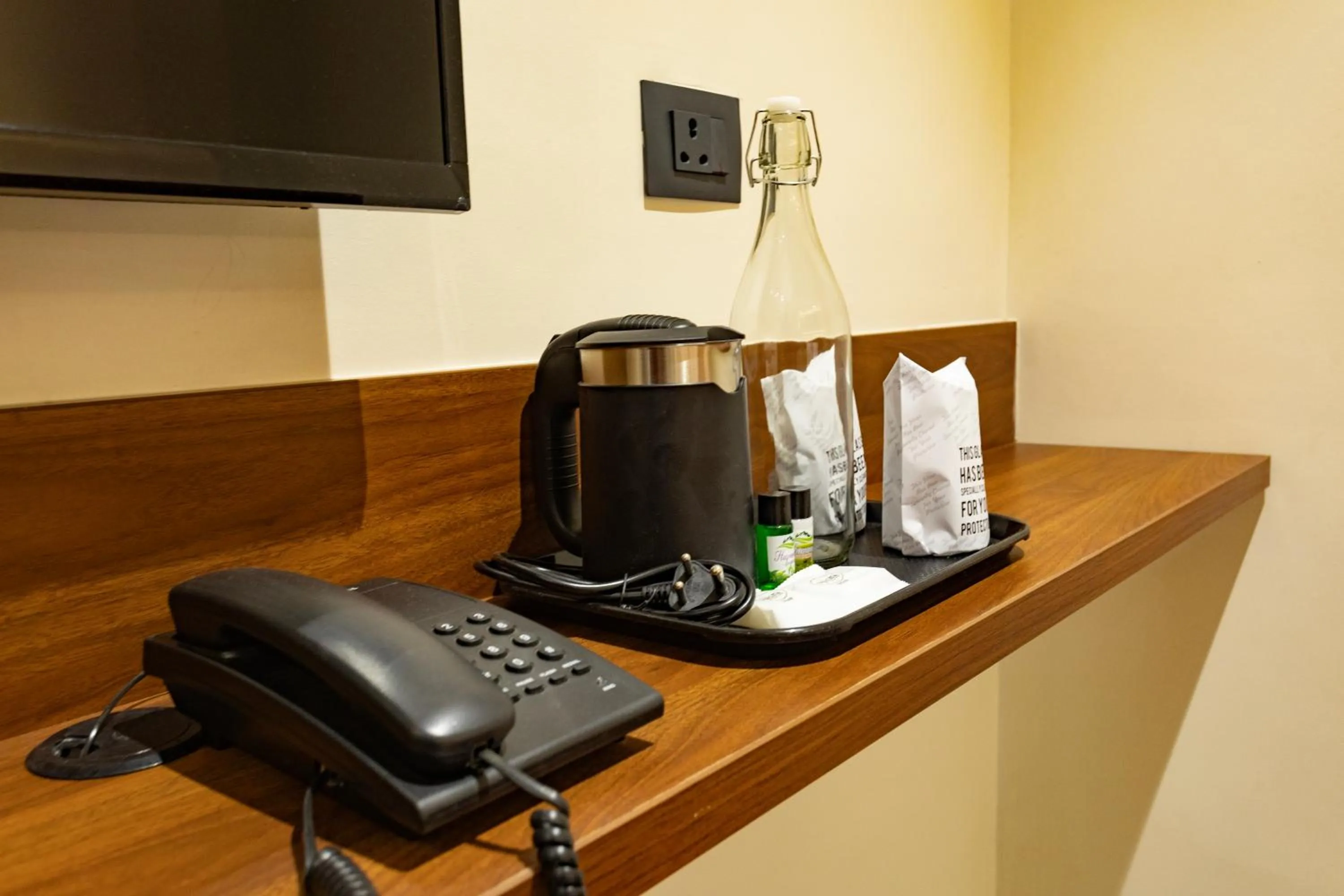 TV and multimedia in Uphills boutique hotel