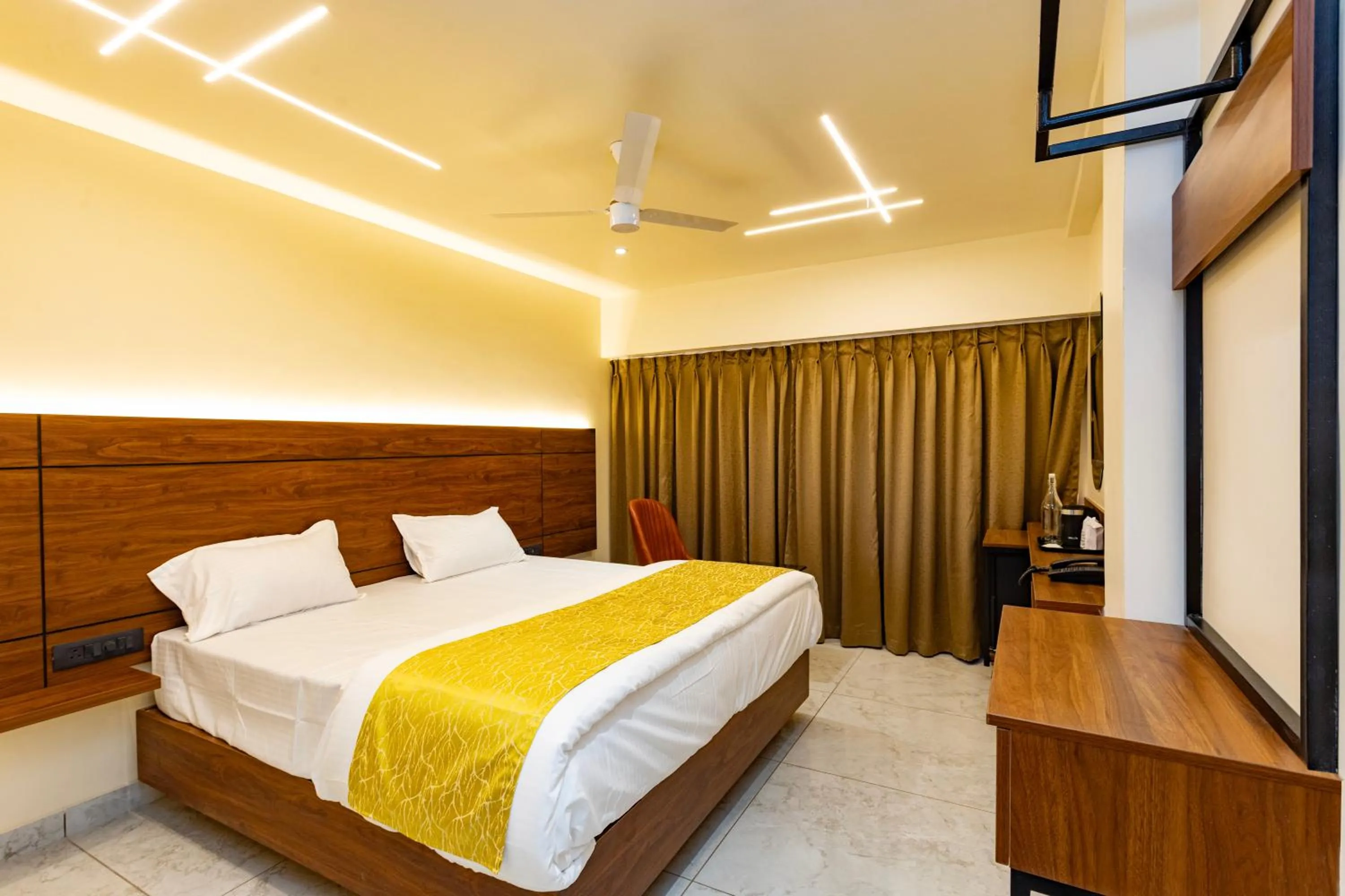 Bed in Uphills boutique hotel