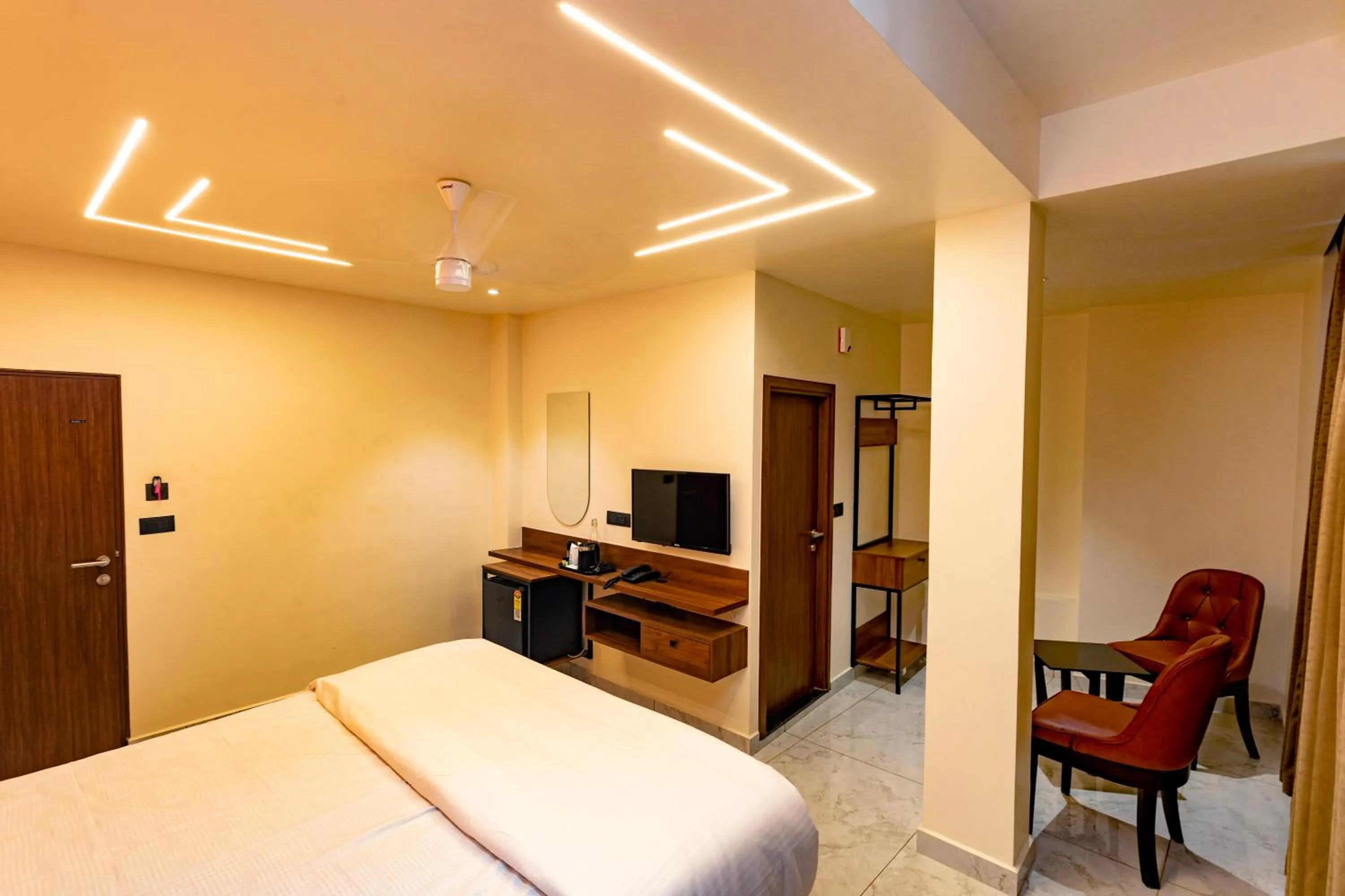 Bed in Uphills boutique hotel